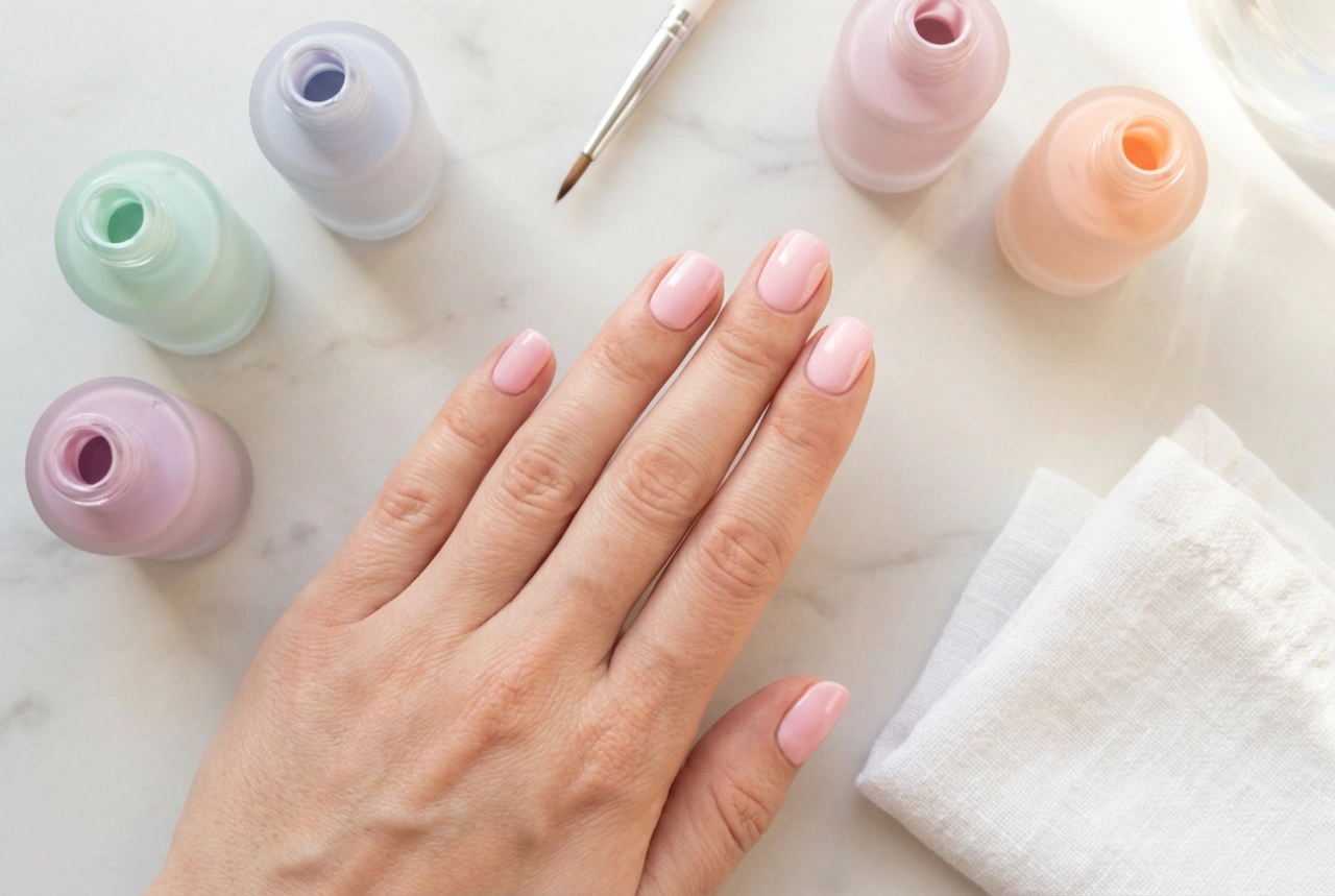 Pastell-UV-Nagellacke ohne Streifen: Base, Deckkraft und die richtige Nuance
