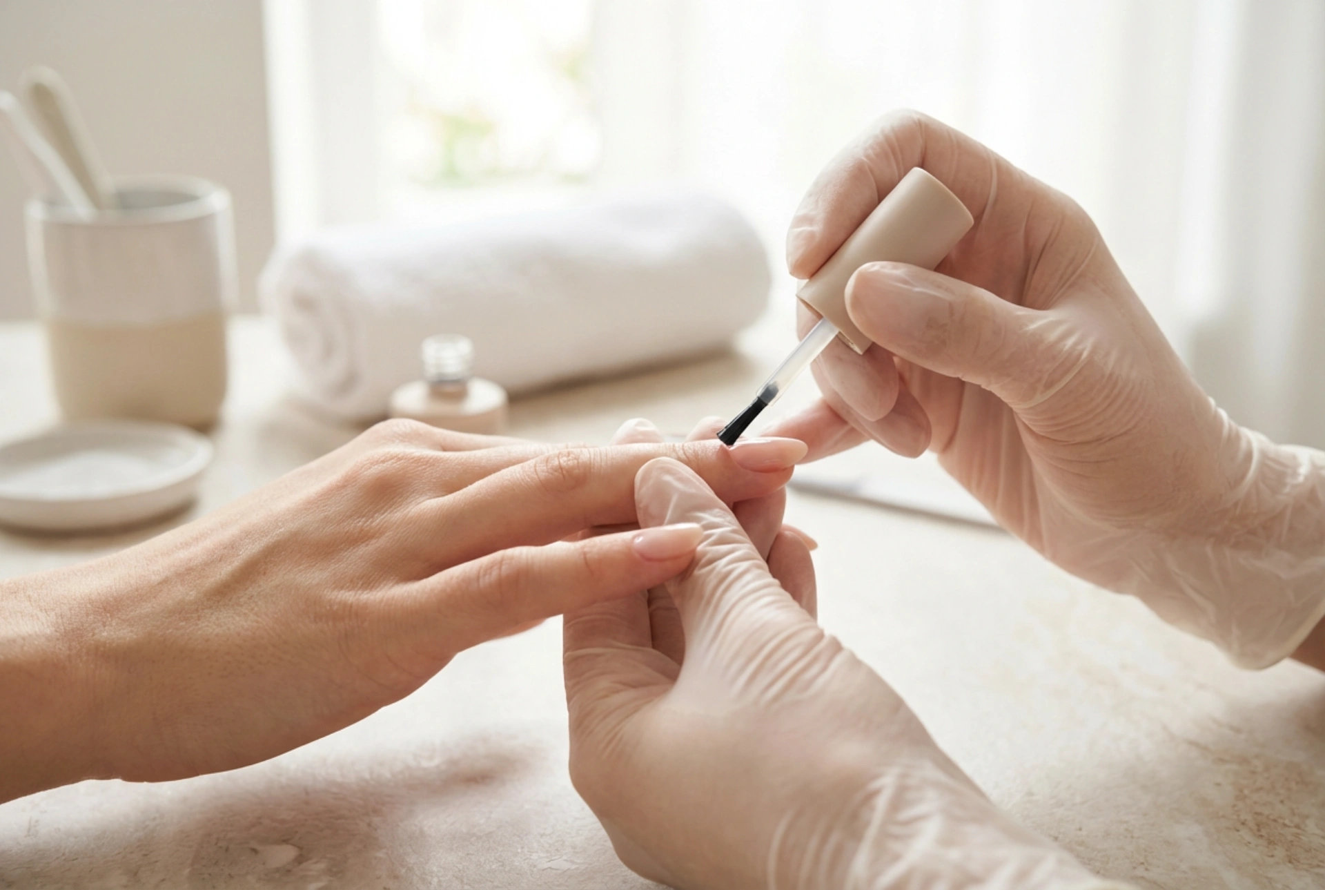 Gel-Nagelbasis: Wann man sie verwendet, wie man sie aufträgt und wie man sie feilt