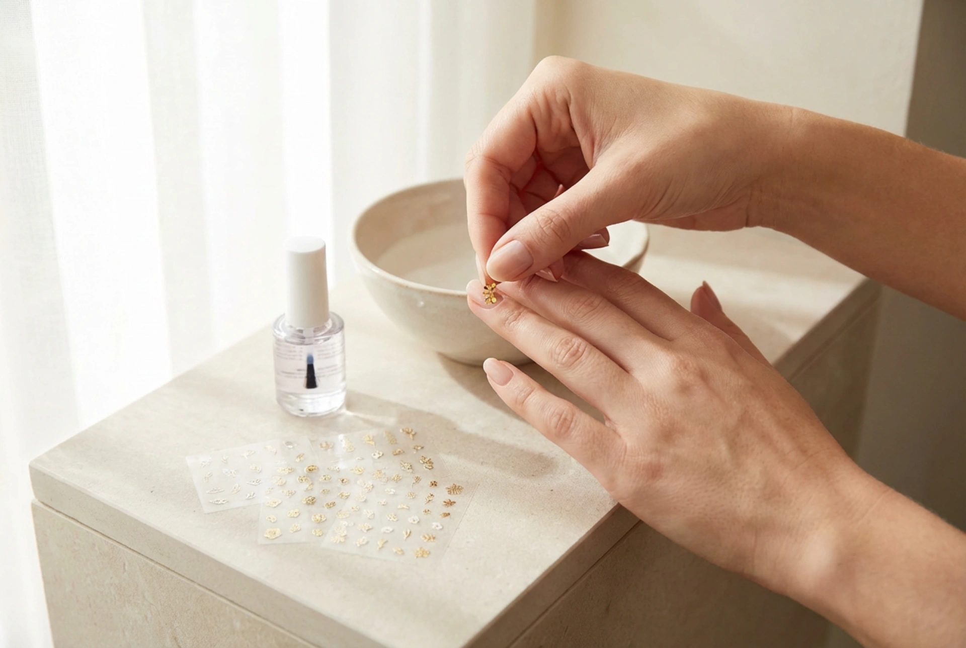 Nagelsticker für UV-Nagellack: Arten, Anwendung und Versiegelung