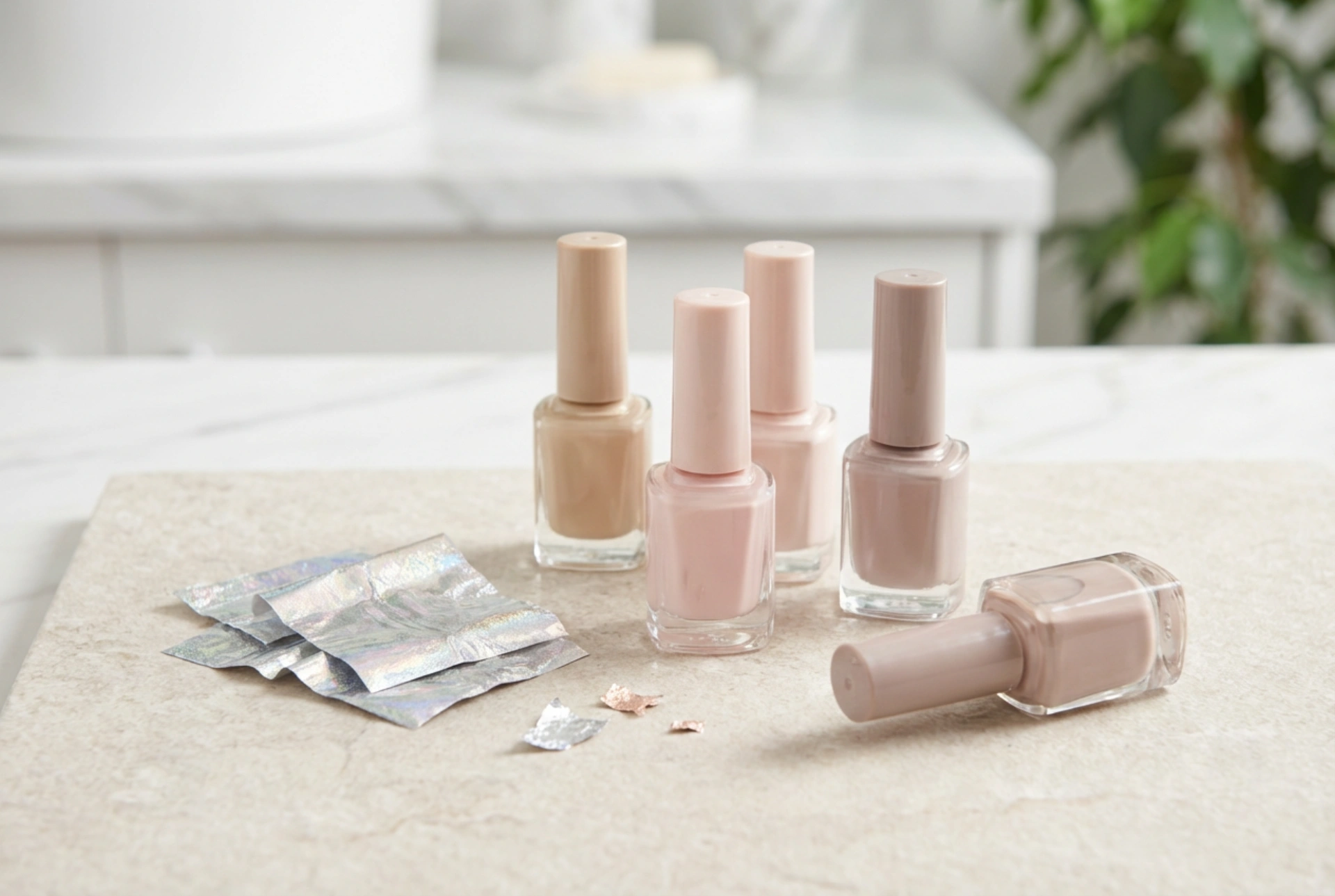 Nagelfolie: Grundfarbe vorbereiten und Designs richtig aufbringen