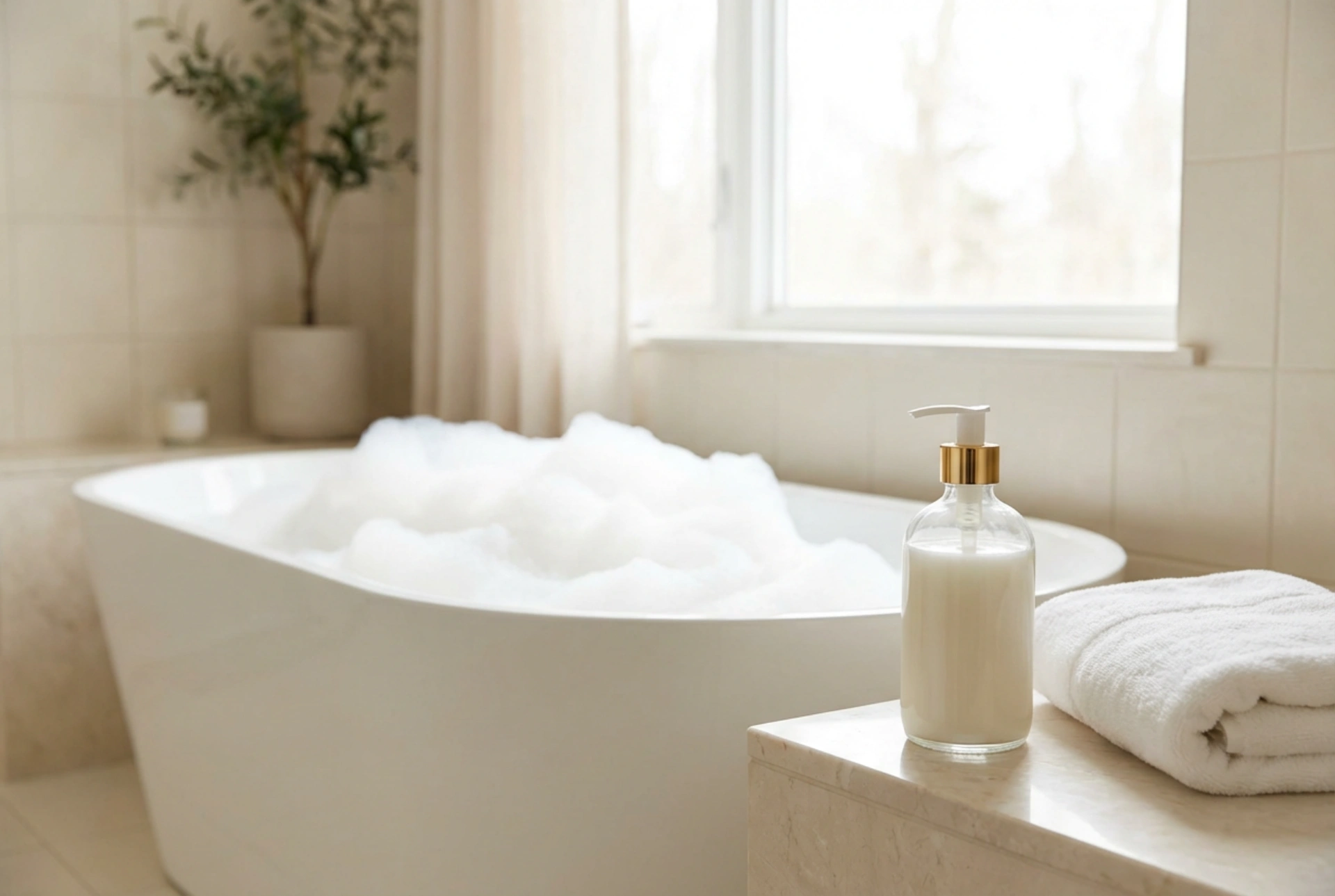 Badezusatz: Wie man ihn dosiert, Schaum erzeugt und die Haut nach dem Bad pflegt