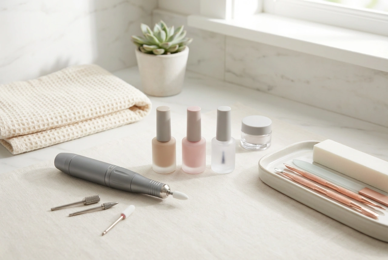 Hybrid-Nagelset mit Fräser: Das komplette Starterkit und ergonomisches Arbeiten