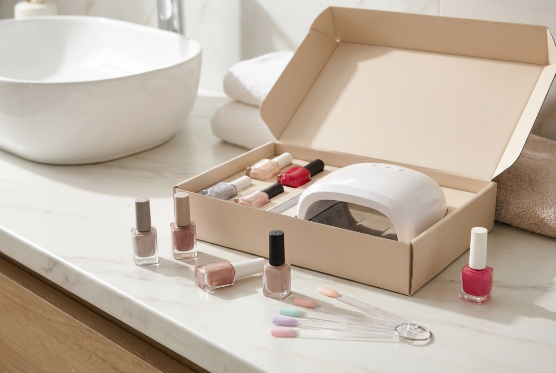 Startersets für UV-Nagellack: Inhalt vergleichen, Lampe und Farben richtig auswählen