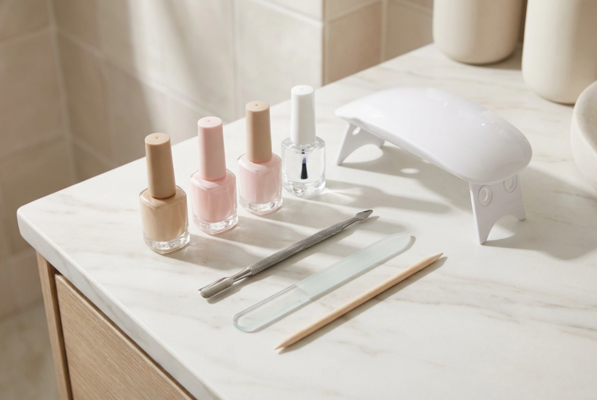 Starter-Set für Gelnägel: Produktliste und die erste Anwendung