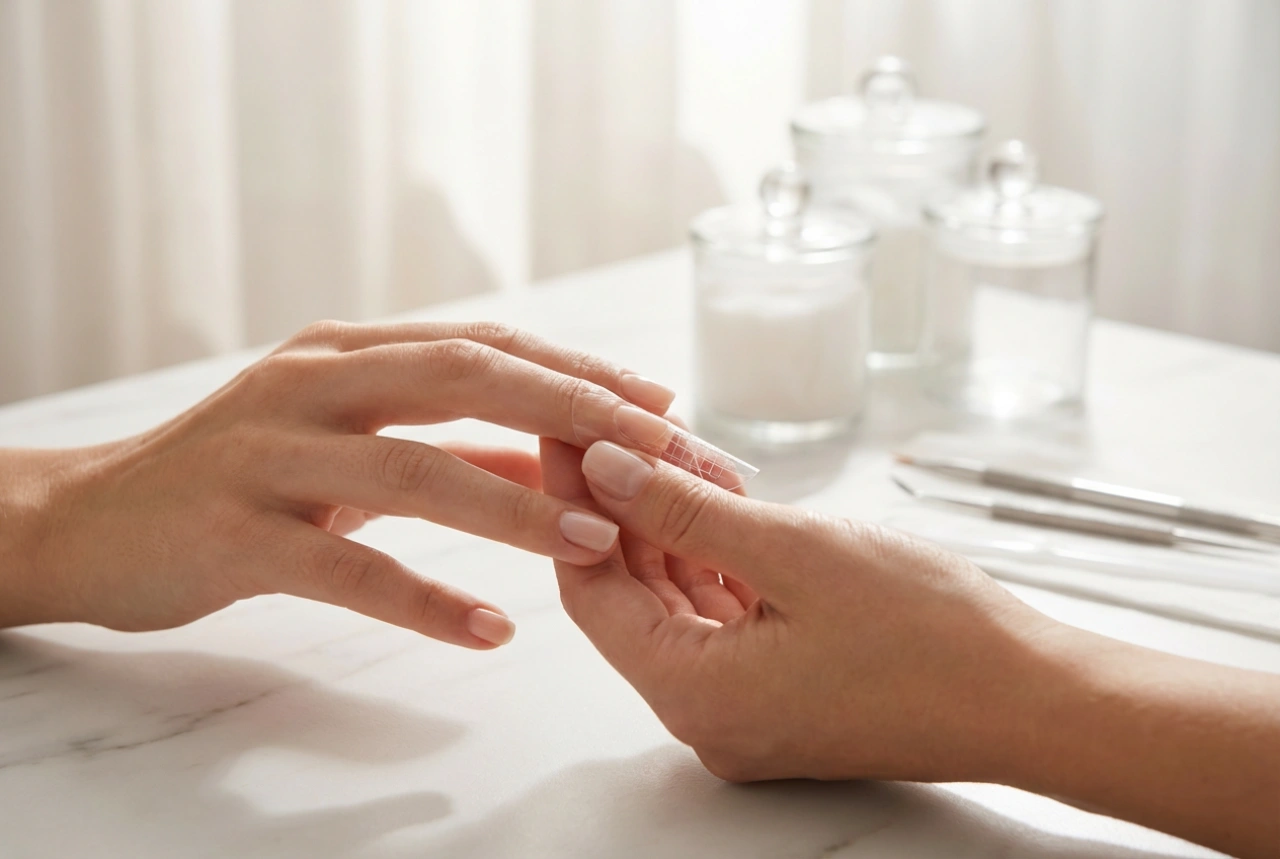 Schablonen zur Nagelverlängerung: Wie man sie richtig anpasst und anwendet
