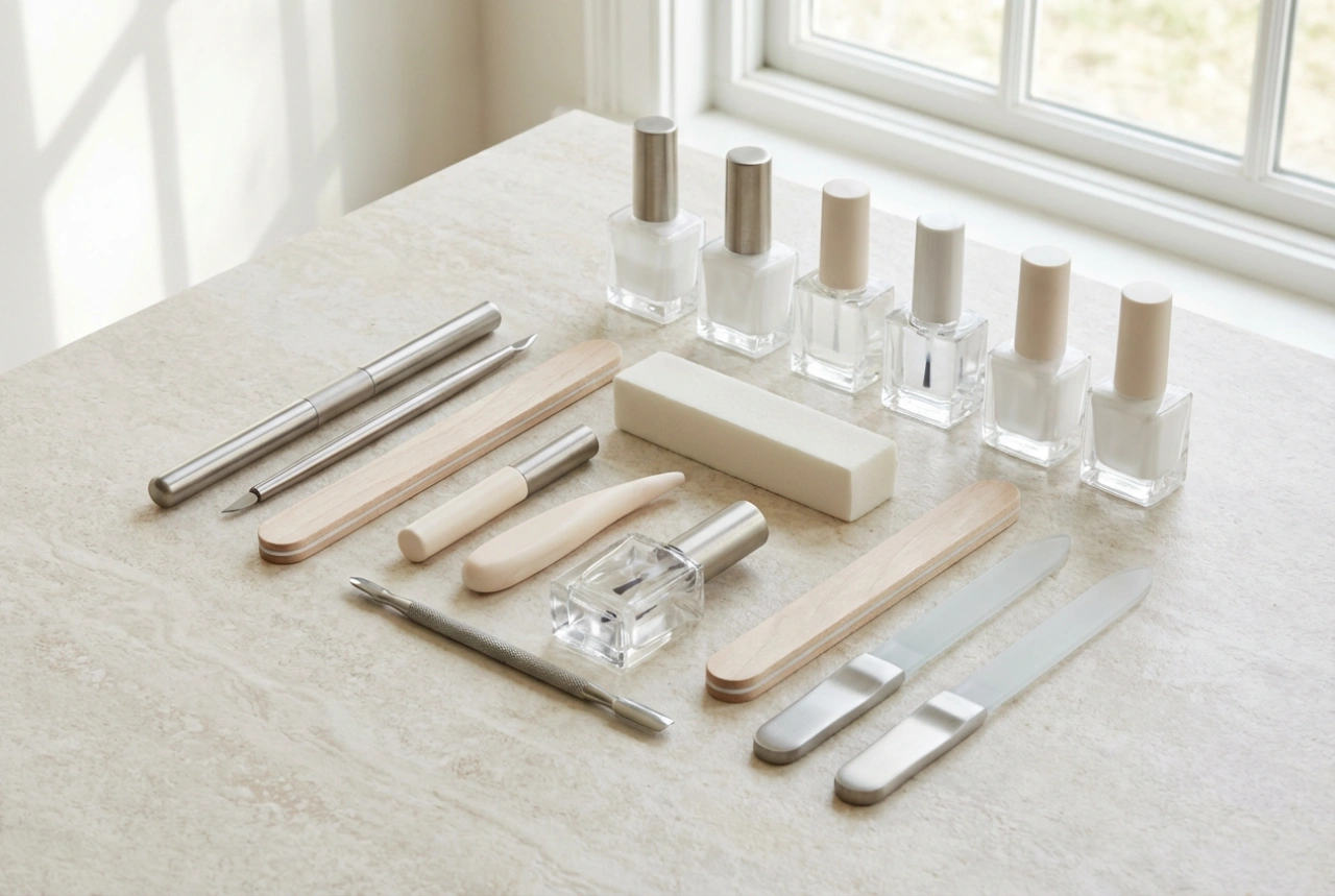 Professionelles Nagelset: Bestandteile, Konfigurationen und Ergonomie