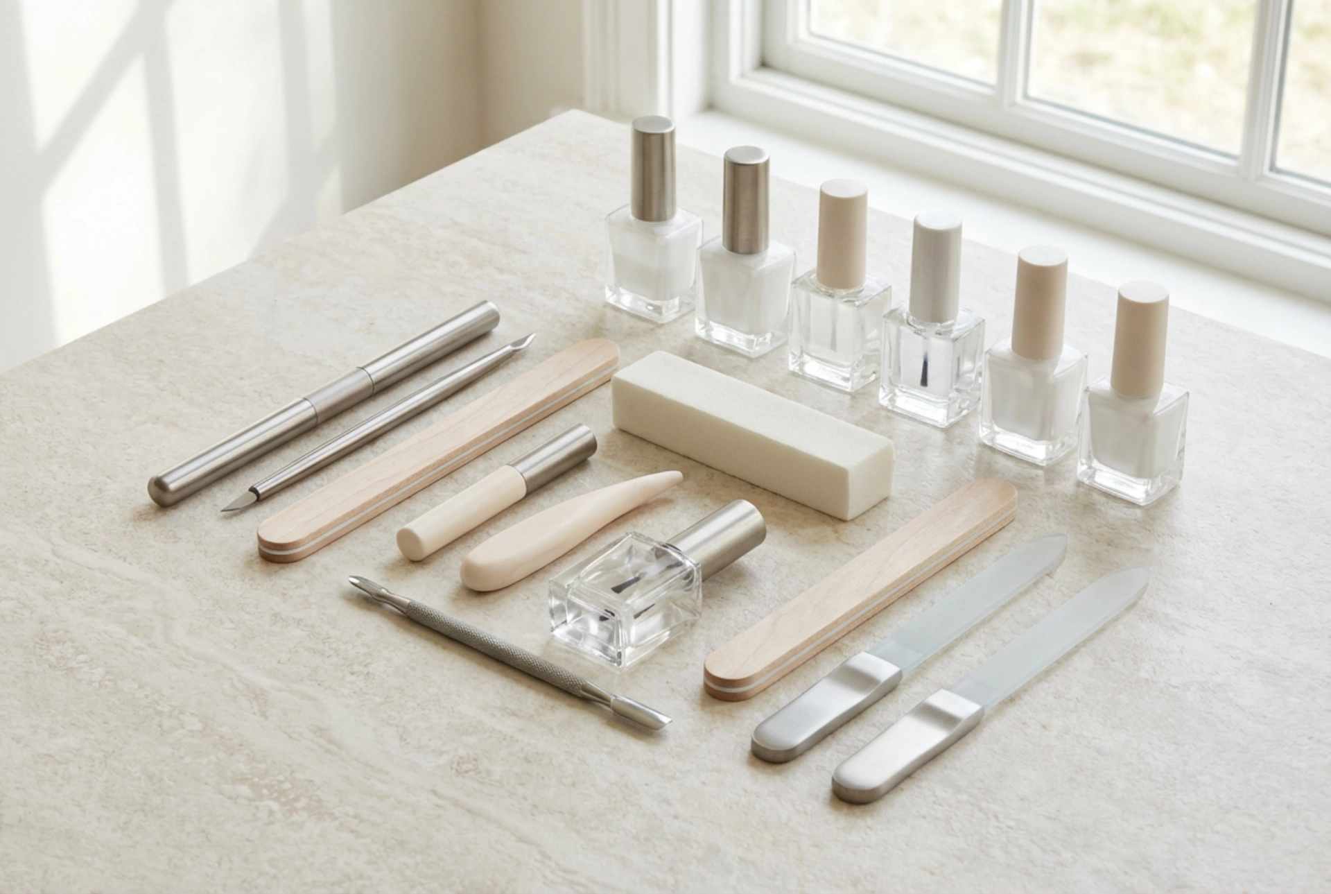 Professionelles Nagelset: Bestandteile, Konfigurationen und Ergonomie