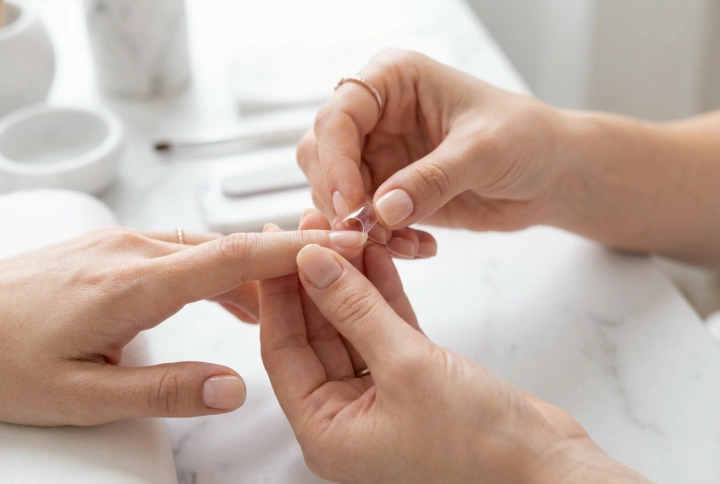 Gel-Tips: Nagelplatte vorbereiten, Aufkleben und Aufbauen ohne Lufteinschlüsse