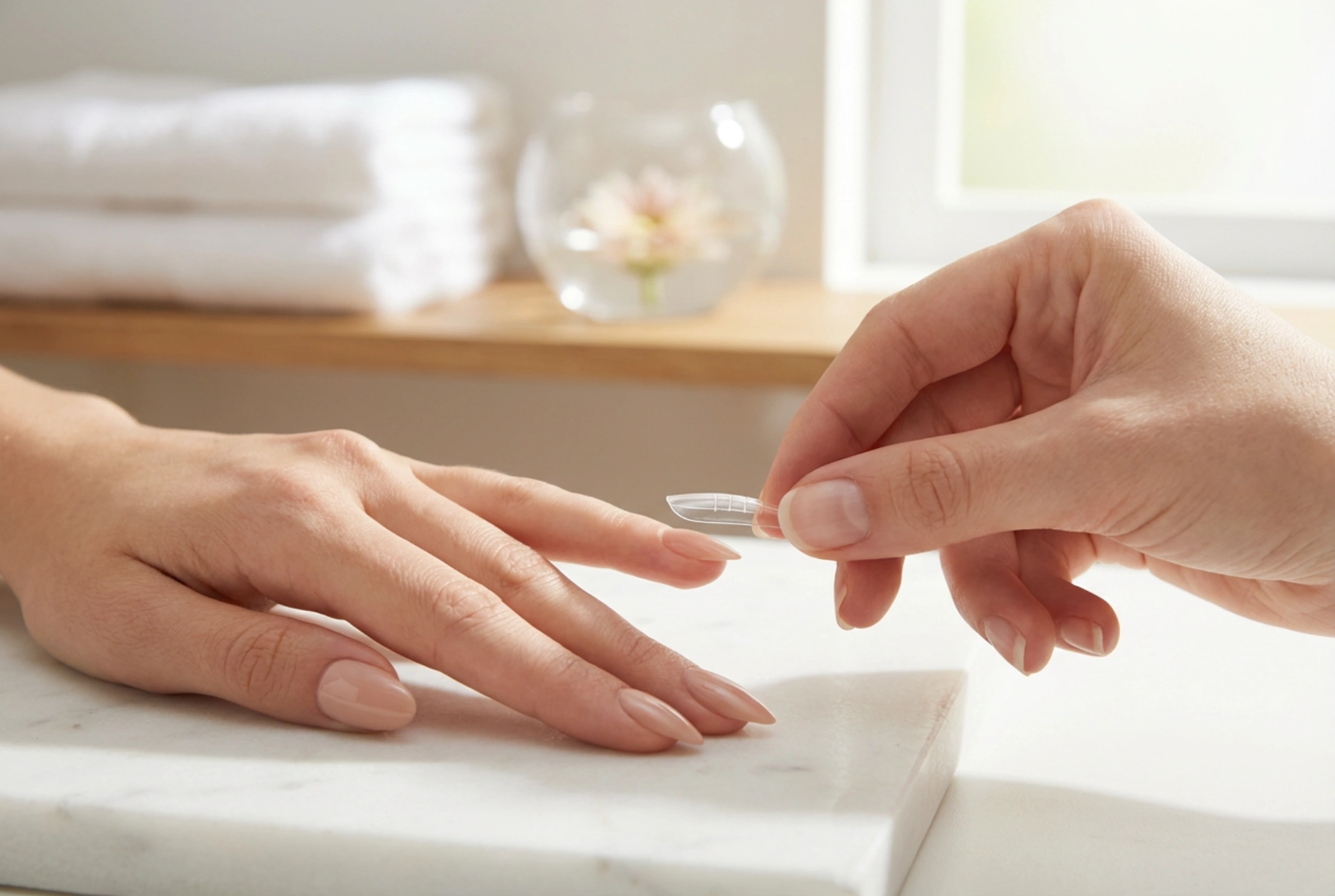 Acrylgel-Formen: Nägel verlängern ohne Lufteinschlüsse