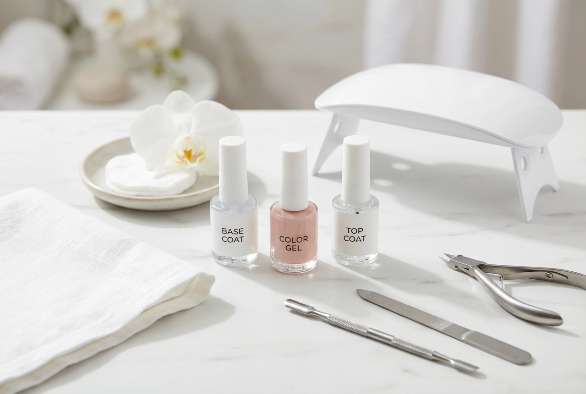 Gel-Nägel-Set für Anfänger: Zubehör, Lampen und die erste Maniküre Schritt für Schritt