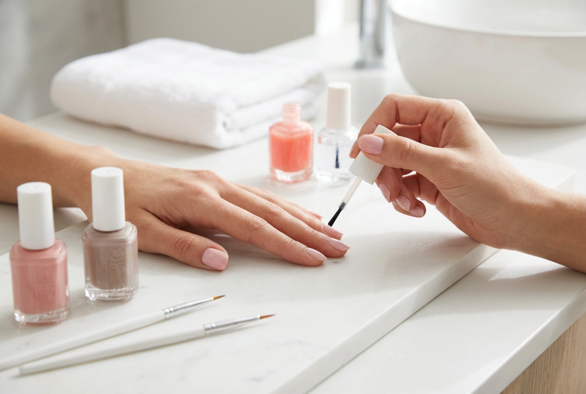 Nagelsets ohne Lampe: Die perfekte Maniküre für zu Hause