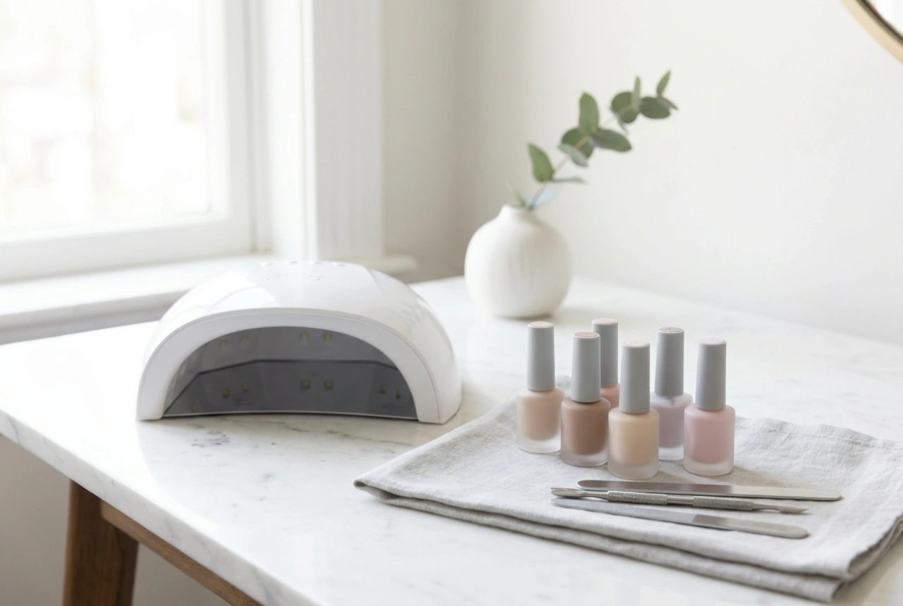Nagelset mit Lampe: So wählen Sie das richtige Set für zu Hause aus