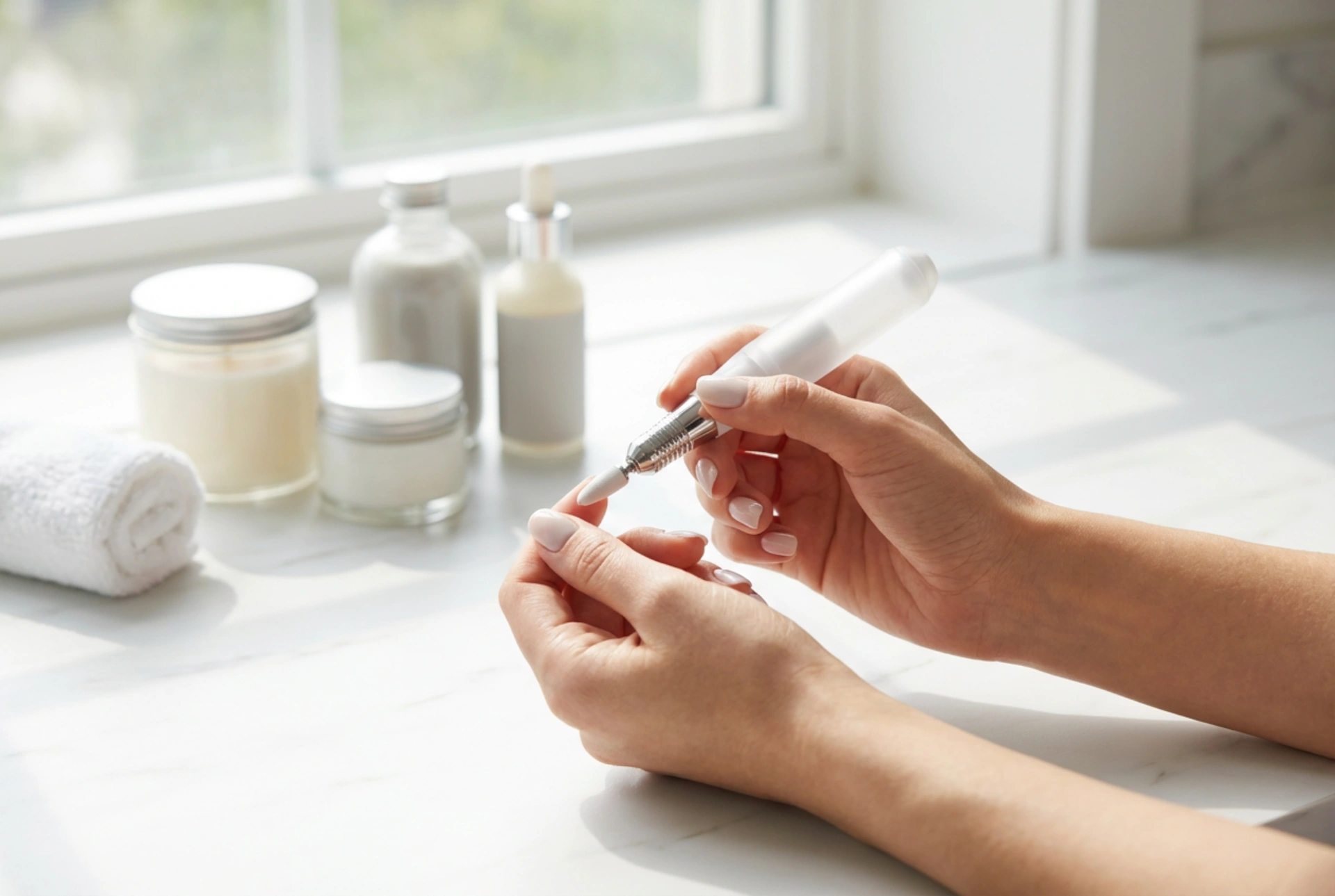 Nagelfräser für Füße und Nägel: Universelle Anwendung bei Pediküre und Maniküre