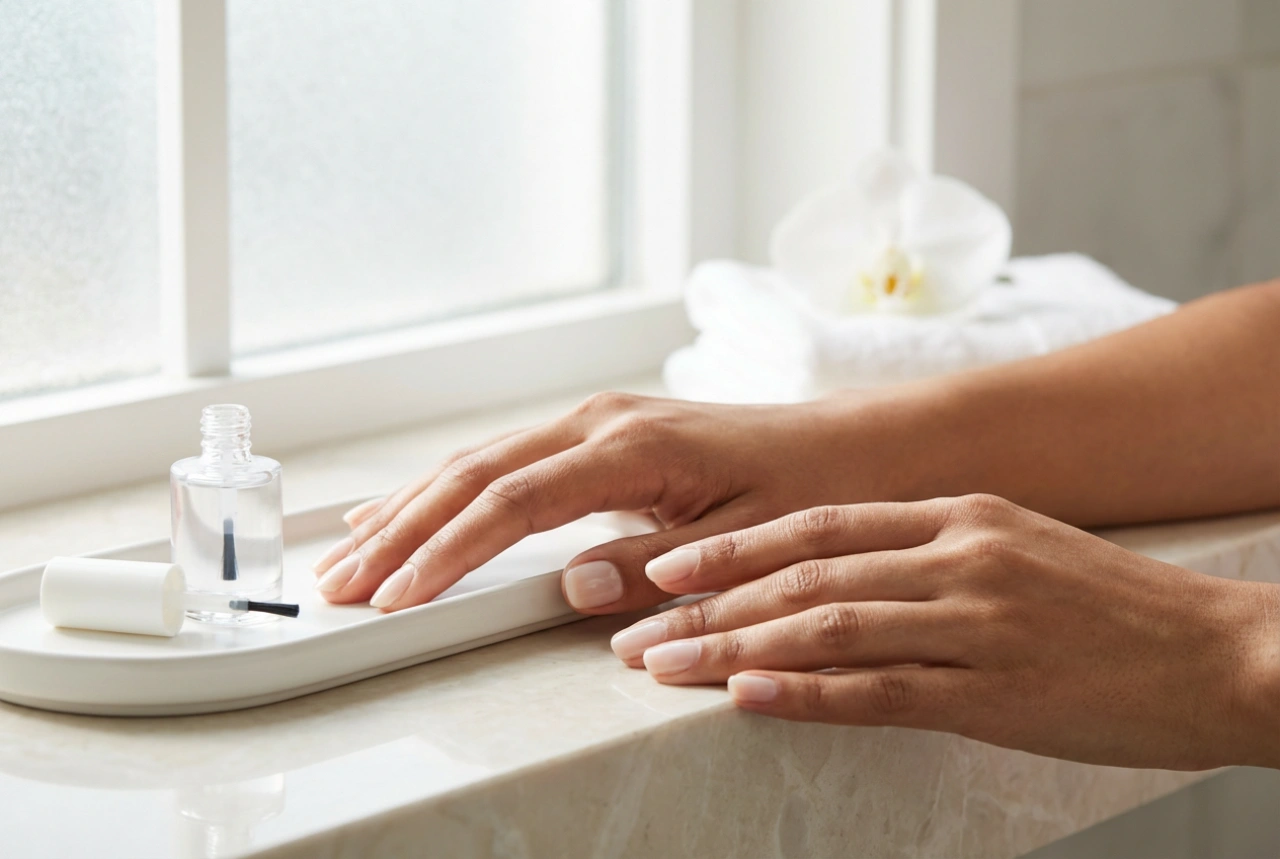 Milchiger Nagelconditioner: Wie man ihn solo und unter dem Lack trägt