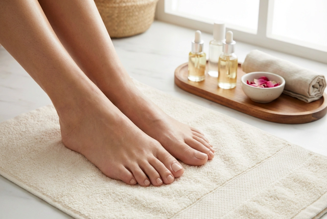 Hybrid-Pediküre: Was sie auszeichnet und eine Schritt-für-Schritt-Anleitung