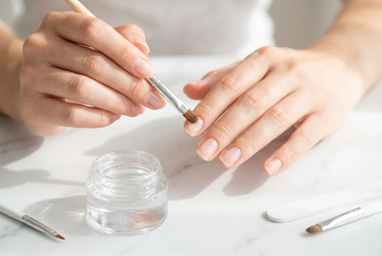 Gel-Nagel-Basecoat in der Praxis: Nagelplattenvorbereitung und richtiges Auftragen