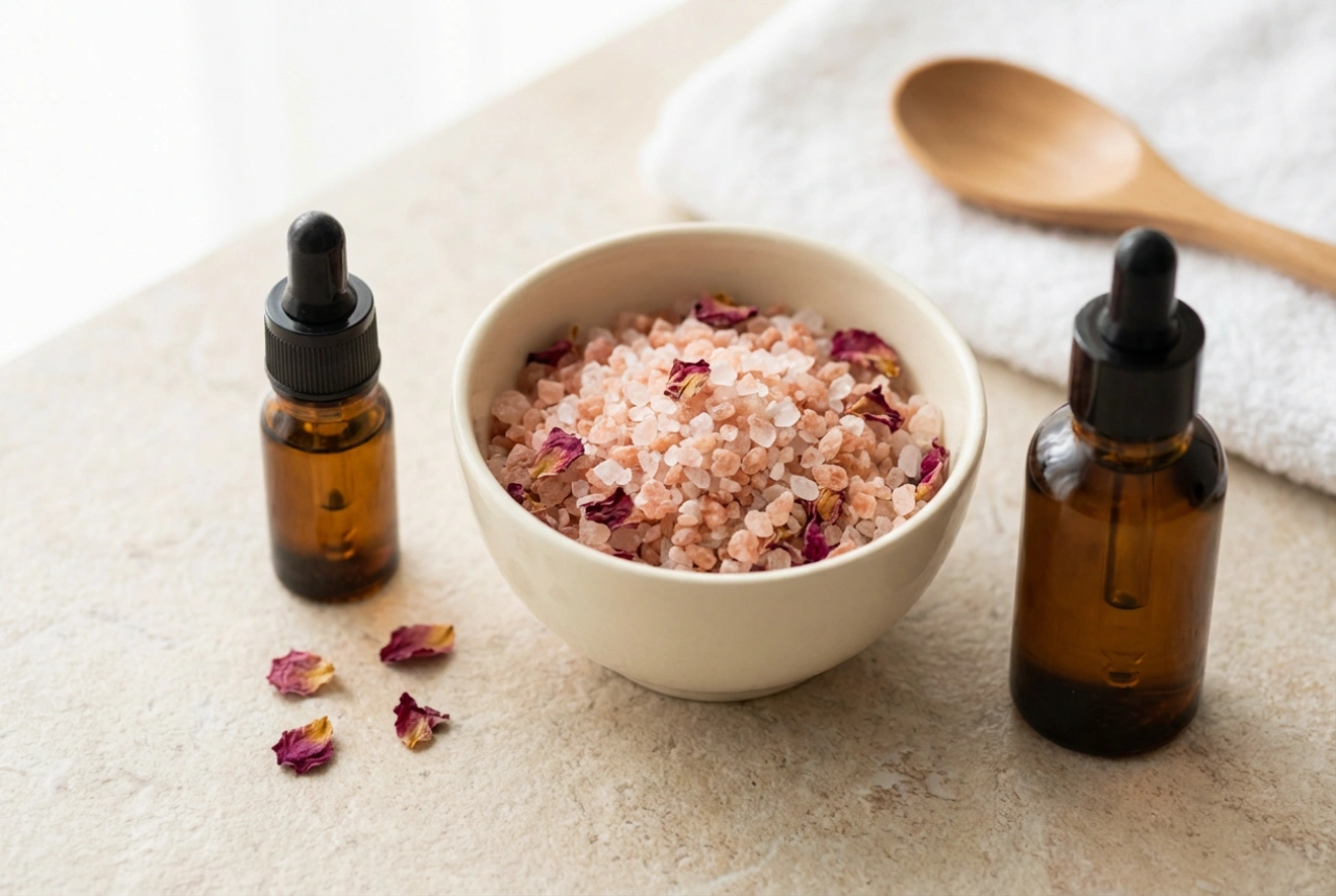 Anwendung von Himalaya-Salz für Bäder: Einfache Methoden und aromatische Zusätze
