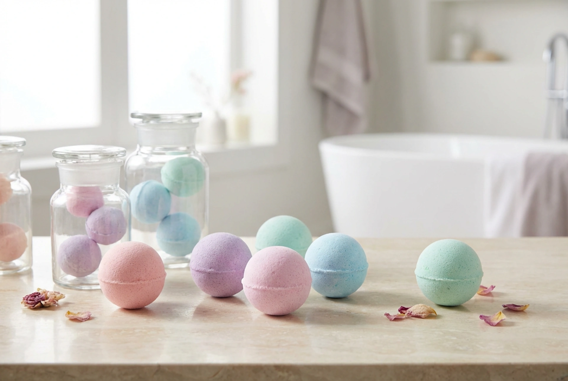 DIY-Badebomben: Wie man sie zu Hause formt, trocknet und aufbewahrt