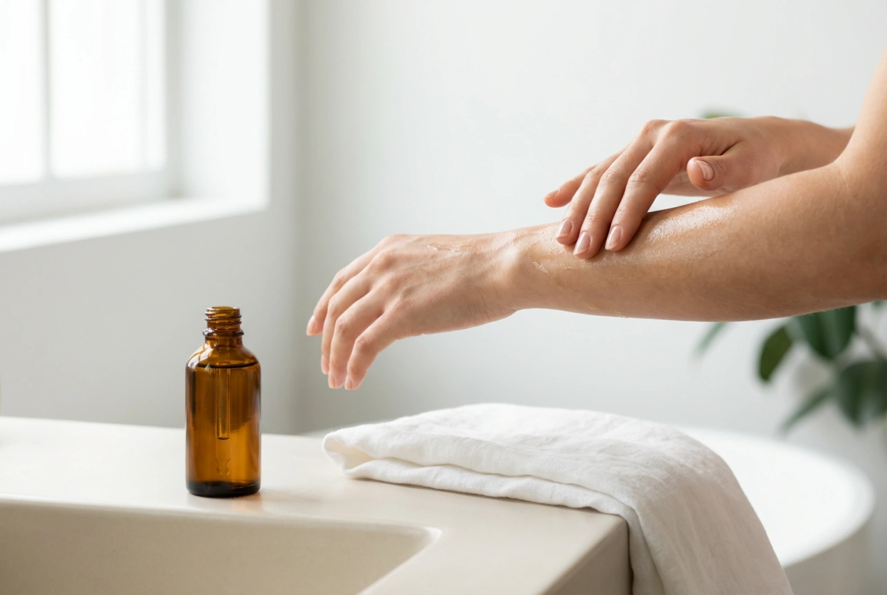 Massageöl für die Heimanwendung: Richtiges Auftragen, Gleitfähigkeit und anschließende Hautpflege
