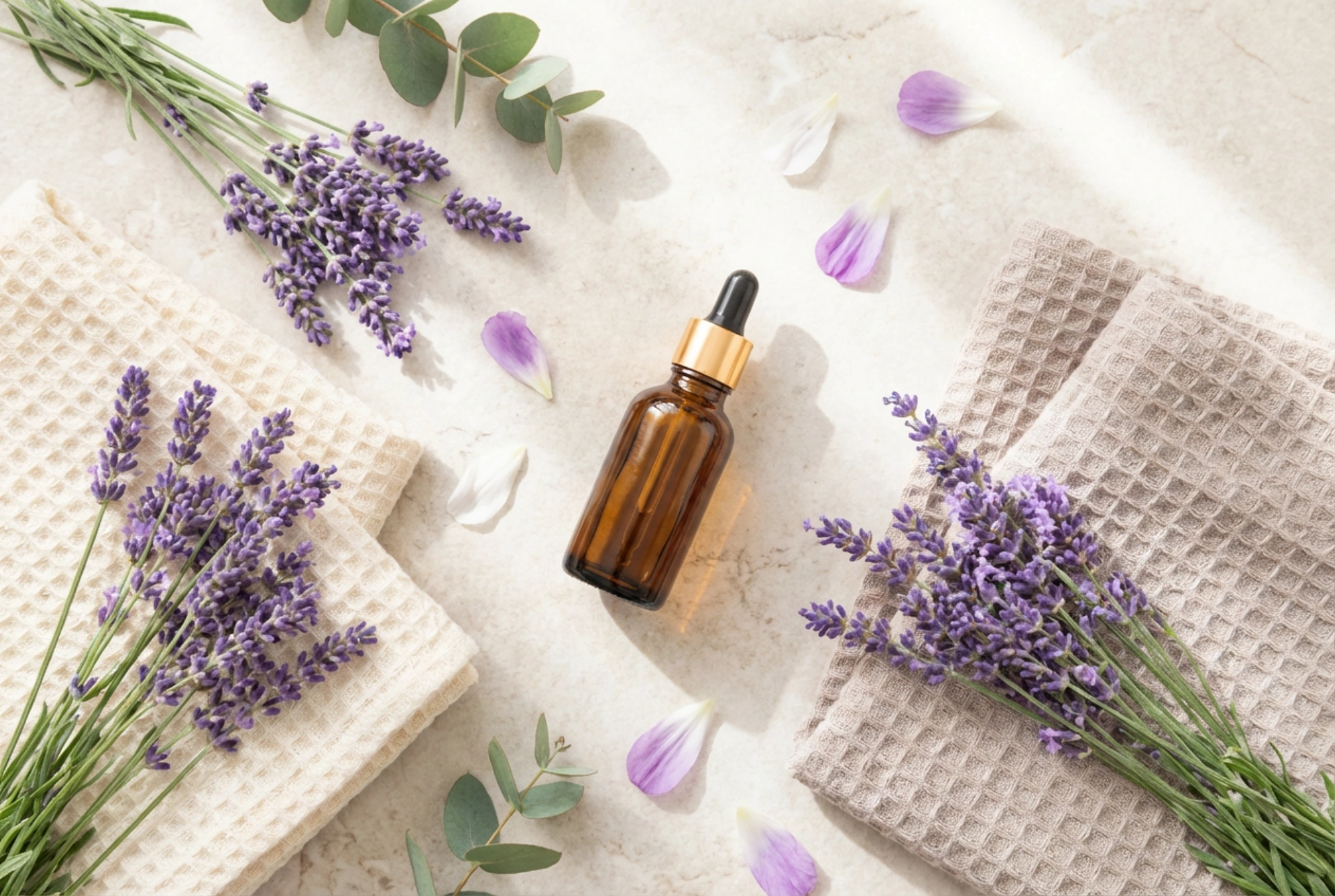 Natürliches Lavendelöl in der Pflege: Bad, Spray, Massage