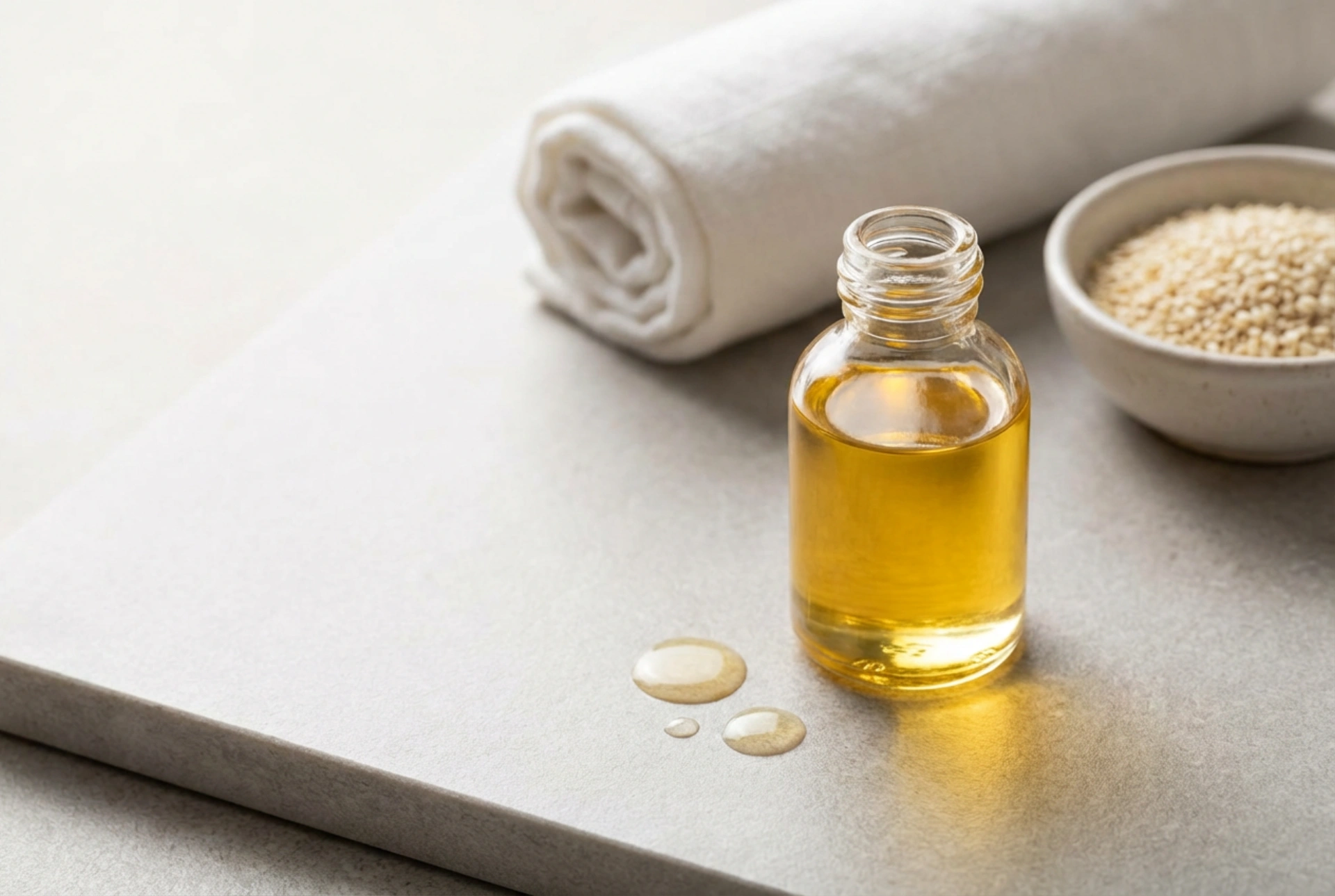 Sesamöl für die Massage: Eigenschaften und einfache Anwendung