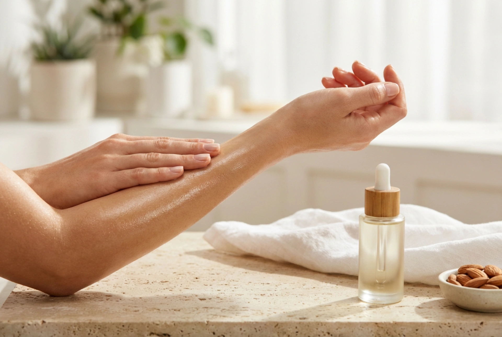 Mandelöl für die Massage: sanfte Pflege und Massage für zu Hause