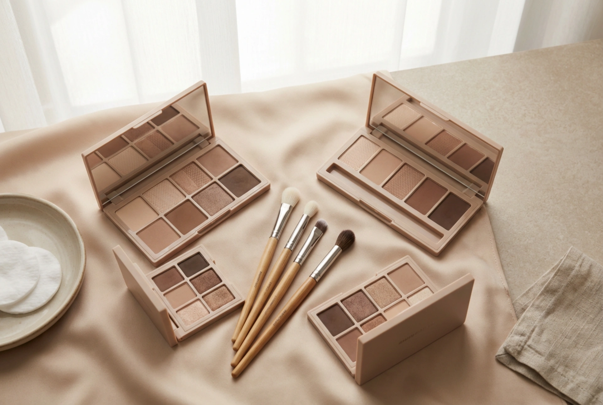 Matte Lidschatten: Wie man sie kombiniert und verblendet, um Tiefe zu schaffen