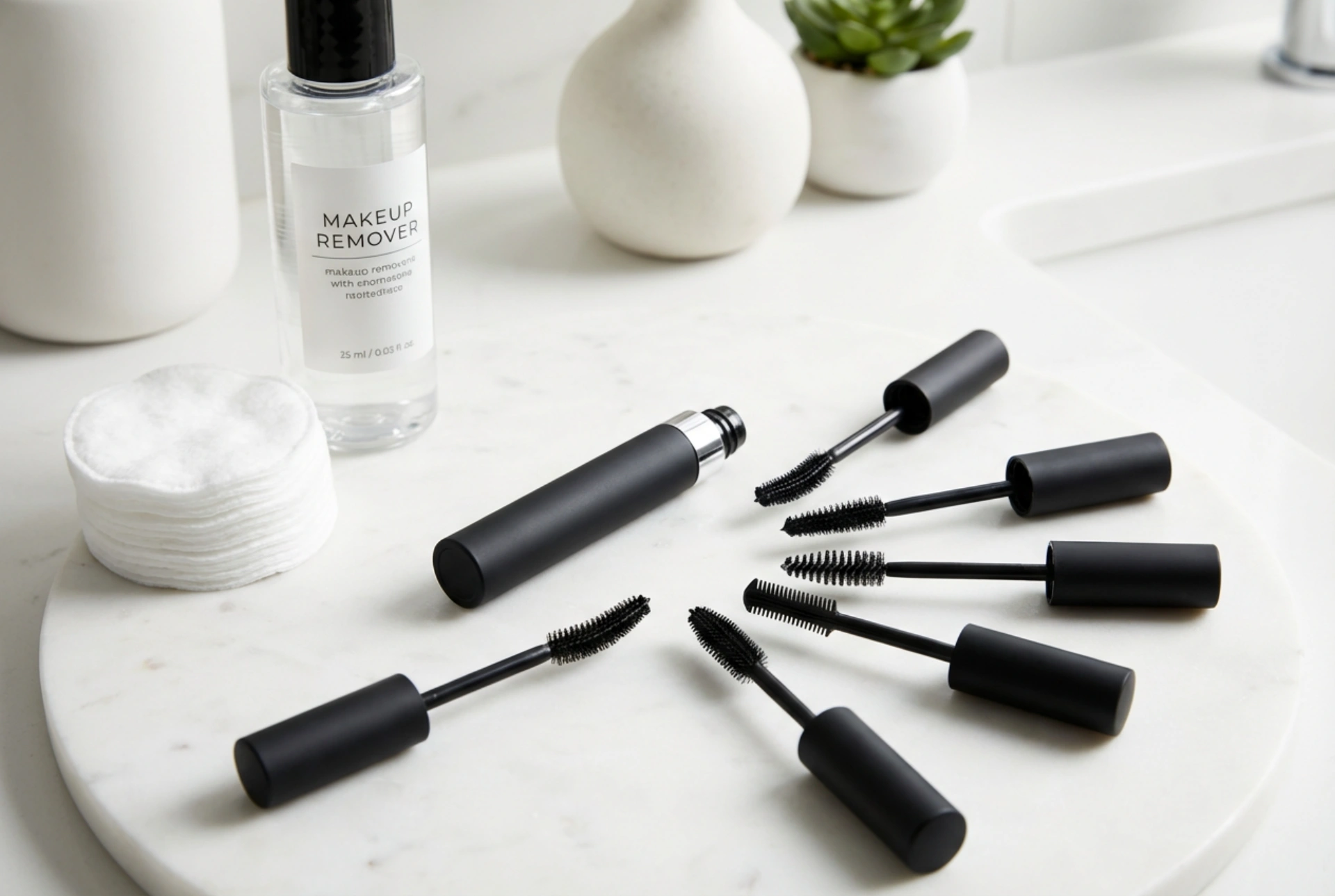 Volumen-Mascara Schritt für Schritt: Bürsten, Schichten und Abschminken
