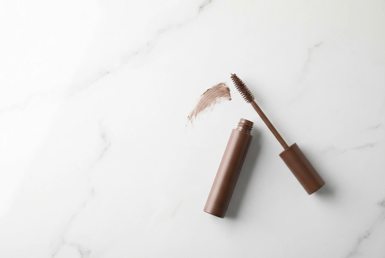 Braune Mascara: Sanfte Betonung der Augen ohne Schwere