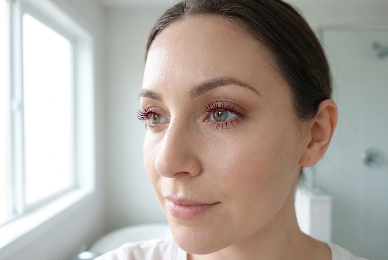 Rote Mascara: So bändigen und kombinieren Sie den mutigen Farbakzent