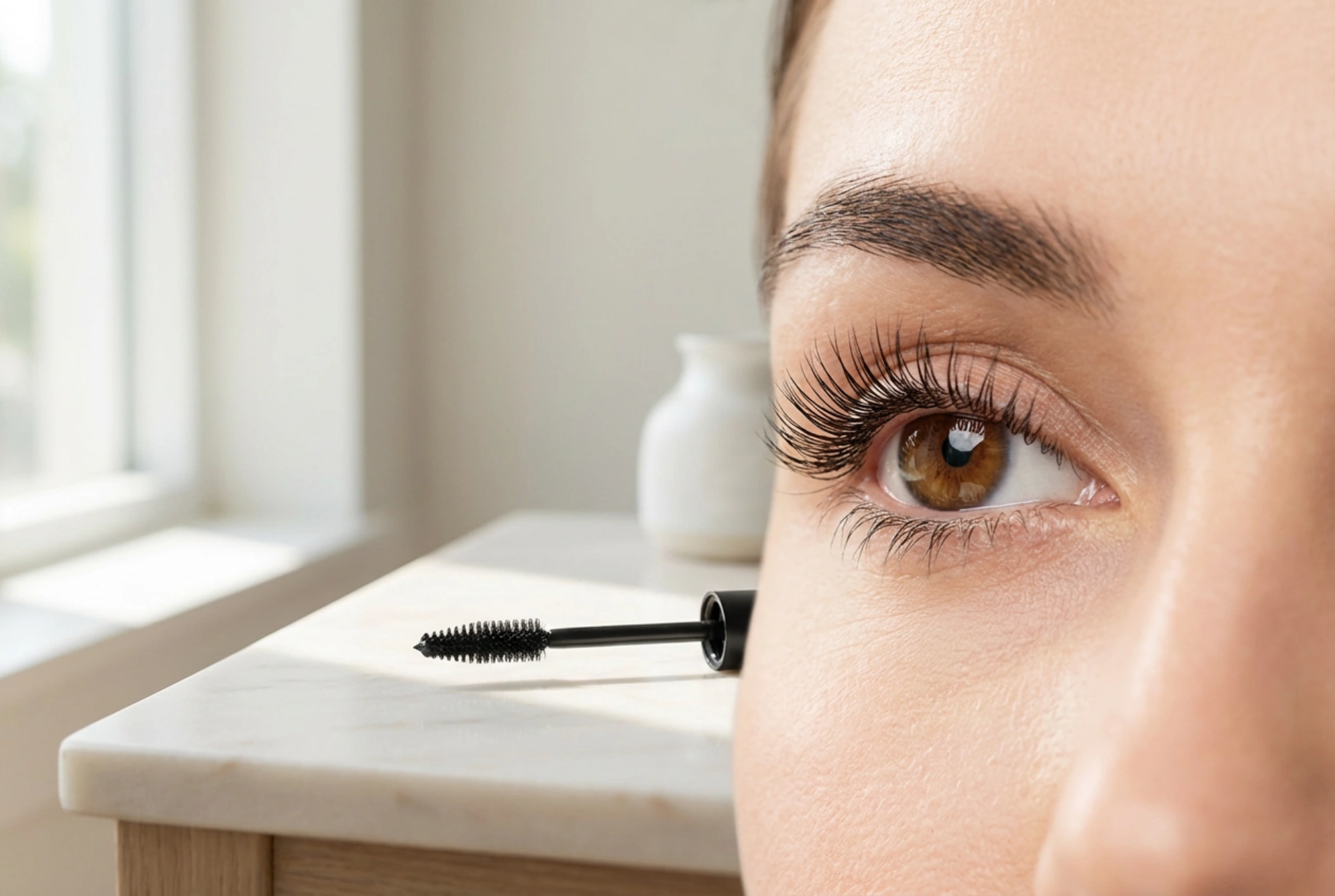 Schwung-Mascara: Techniken für maximalen Lift, die richtige Bürste und langanhaltendes Styling
