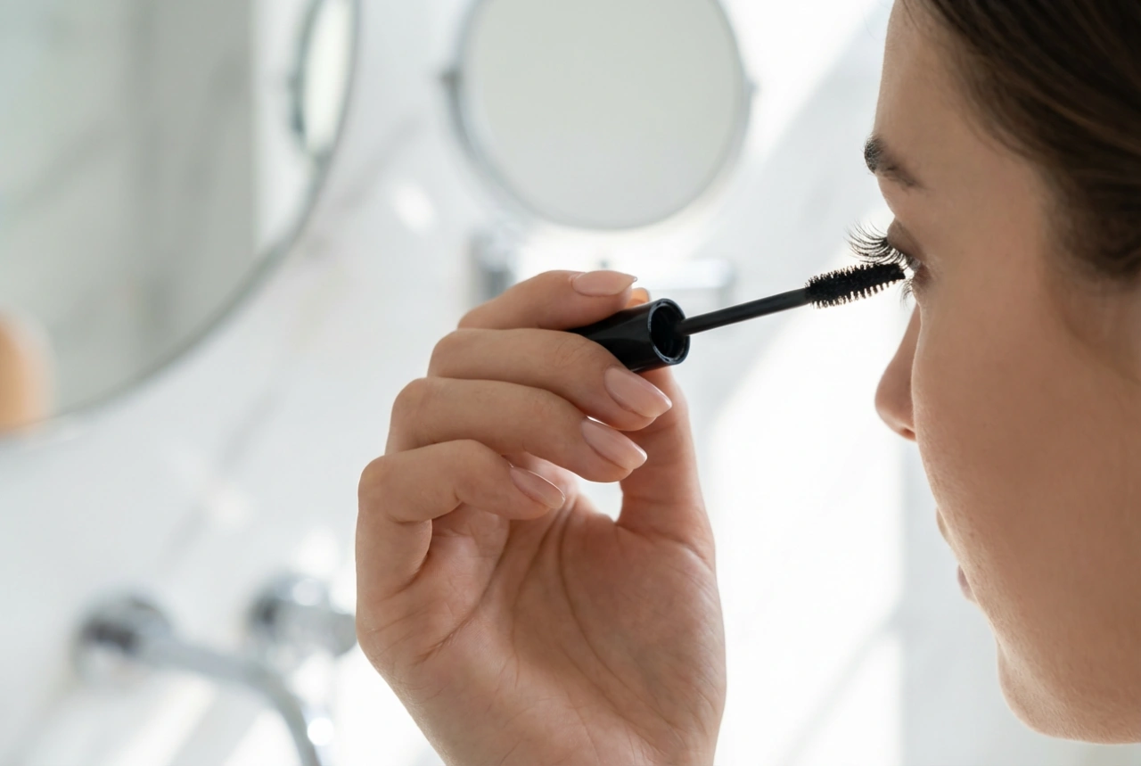 Anwendung von Faser-Mascara: Tipps gegen Verklumpen und Abbröckeln