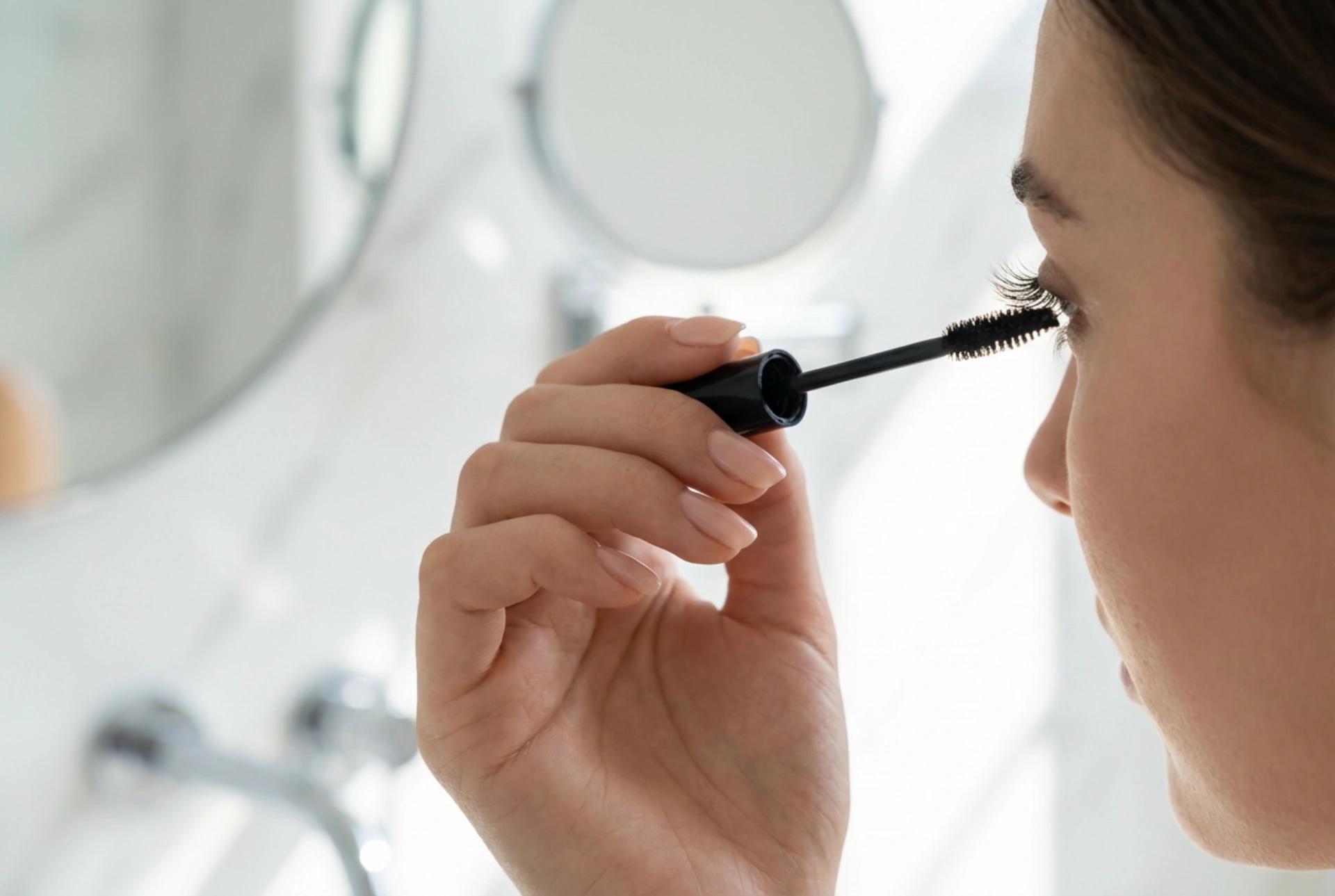 Anwendung von Faser-Mascara: Tipps gegen Verklumpen und Abbröckeln