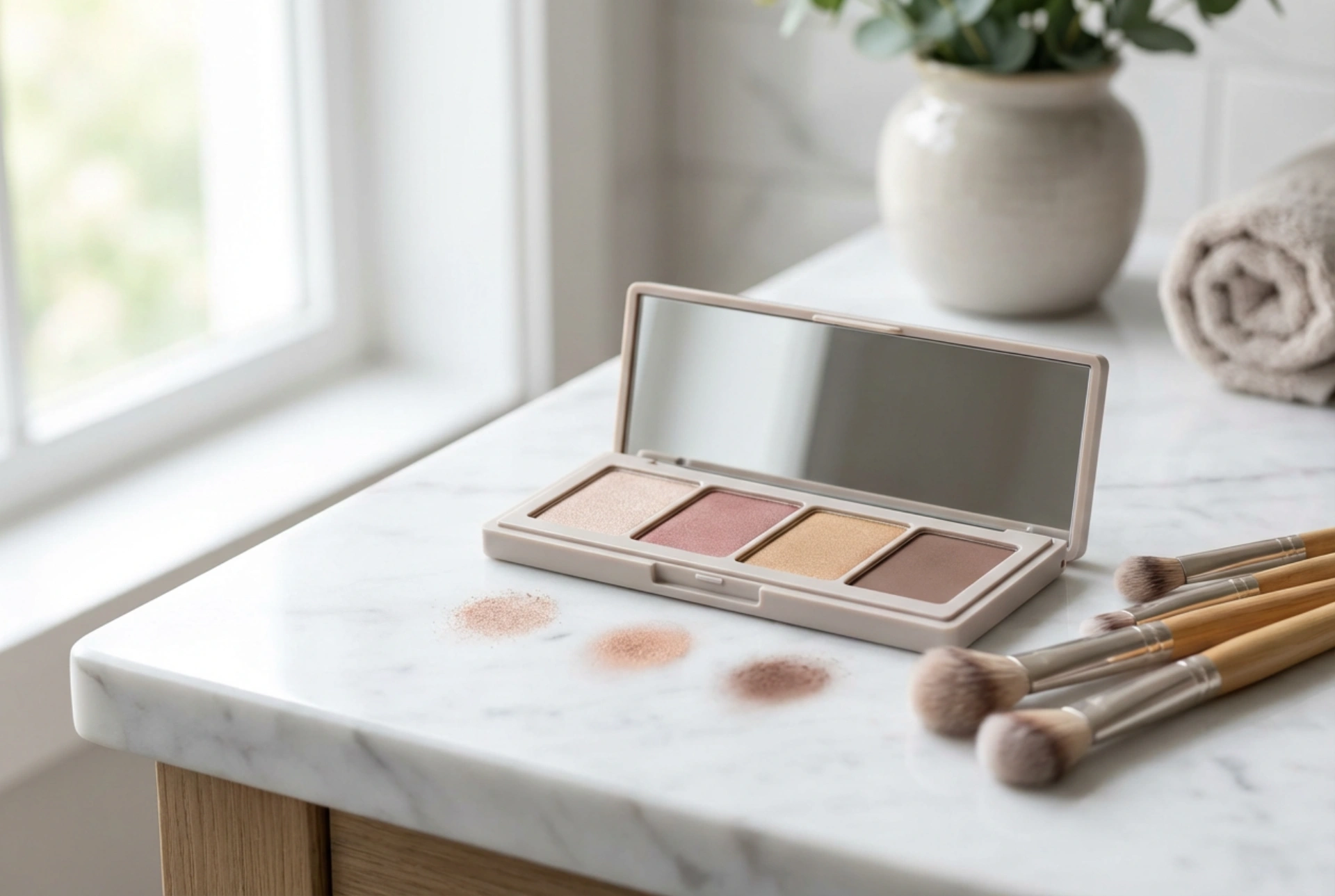 Bunte Lidschattenpalette: Wie man Farben kombiniert und stimmige Looks kreiert