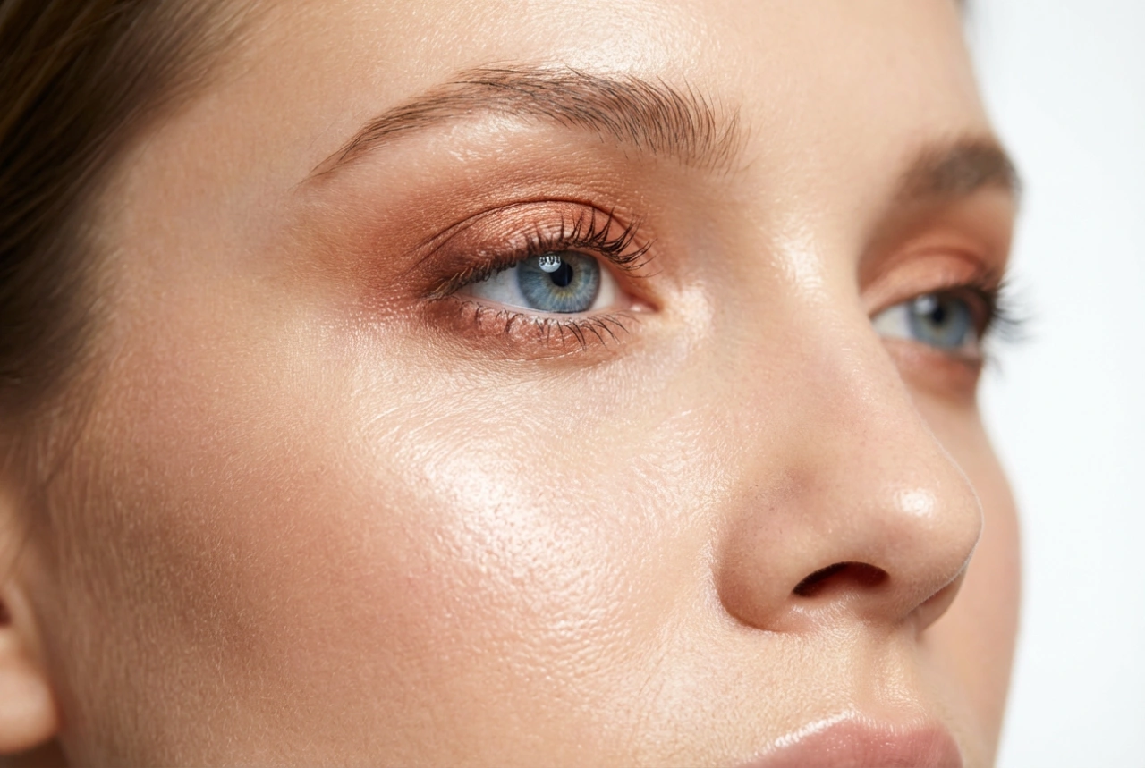 Make-up für blaue Augen: Farben und Techniken, die passen