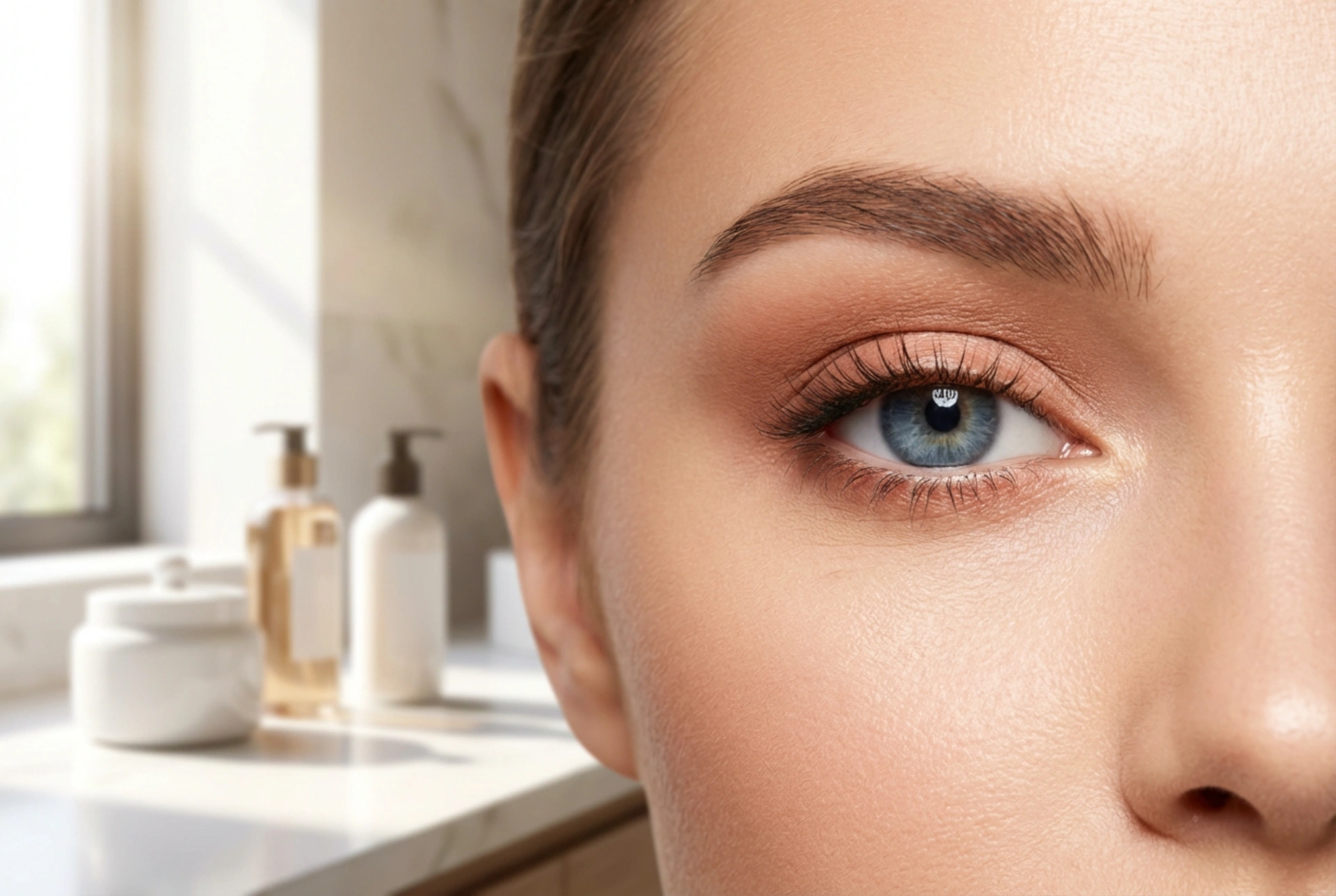 Make-up für blaue Augen: In 5 Schritten zu einem strahlenden Blick
