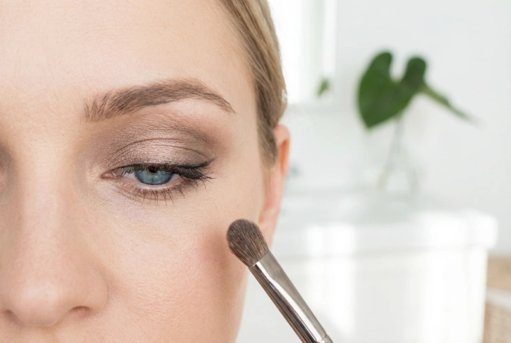 Hochzeits-Make-up: Blaue Augen im eleganten, langanhaltenden Look