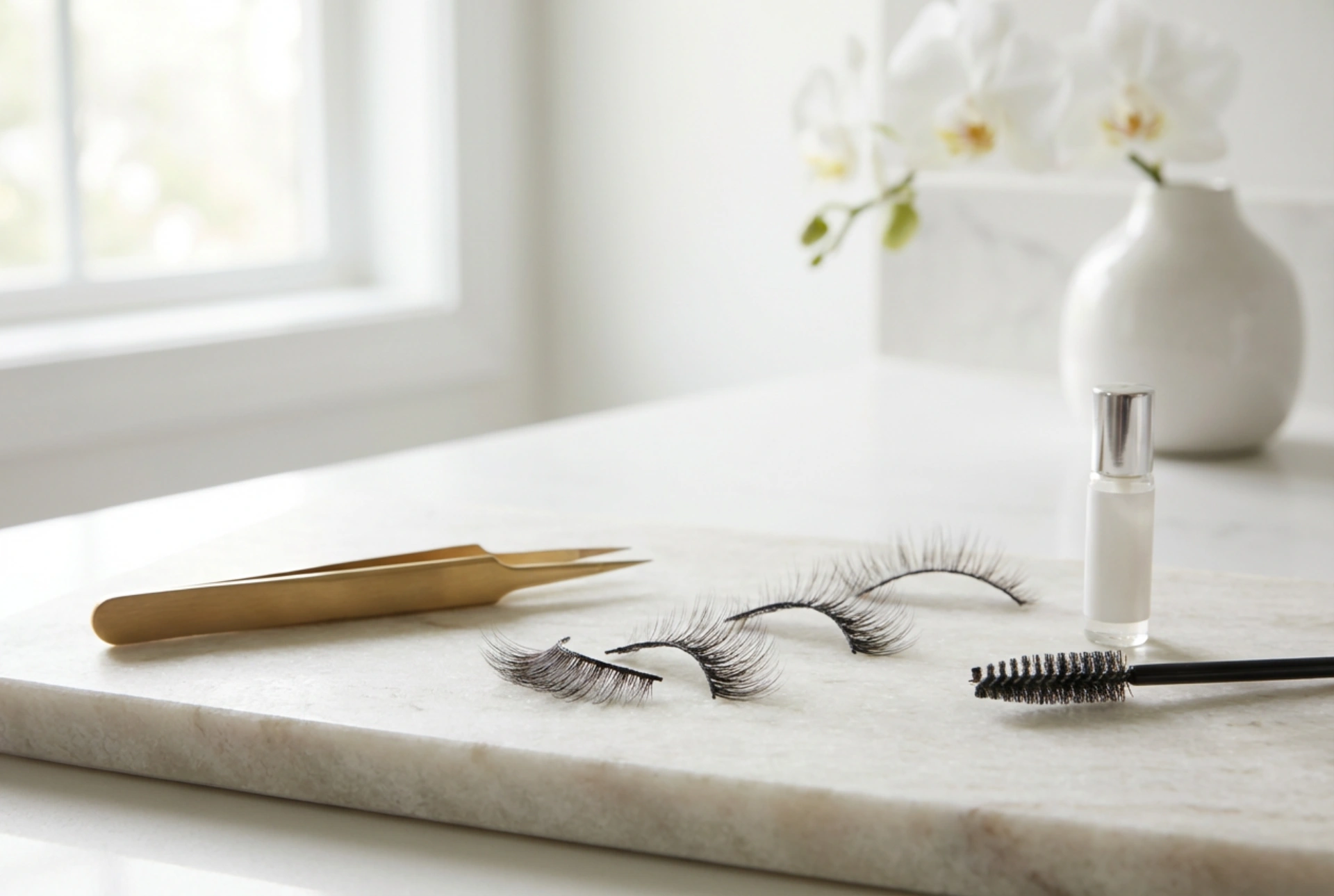 Künstliche Wimpern ohne Maskeneffekt: Tricks für einen natürlichen Look