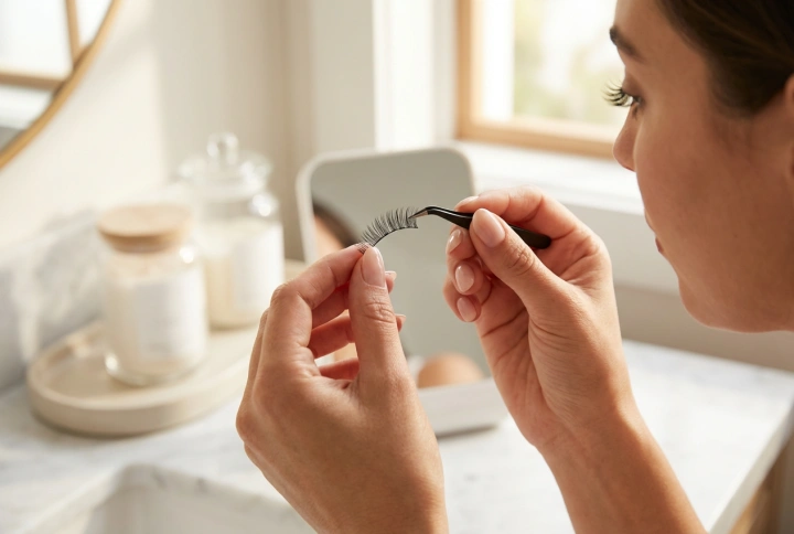 Künstliche Wimpern richtig anbringen: Eine Anleitung für den perfekten Augenaufschlag