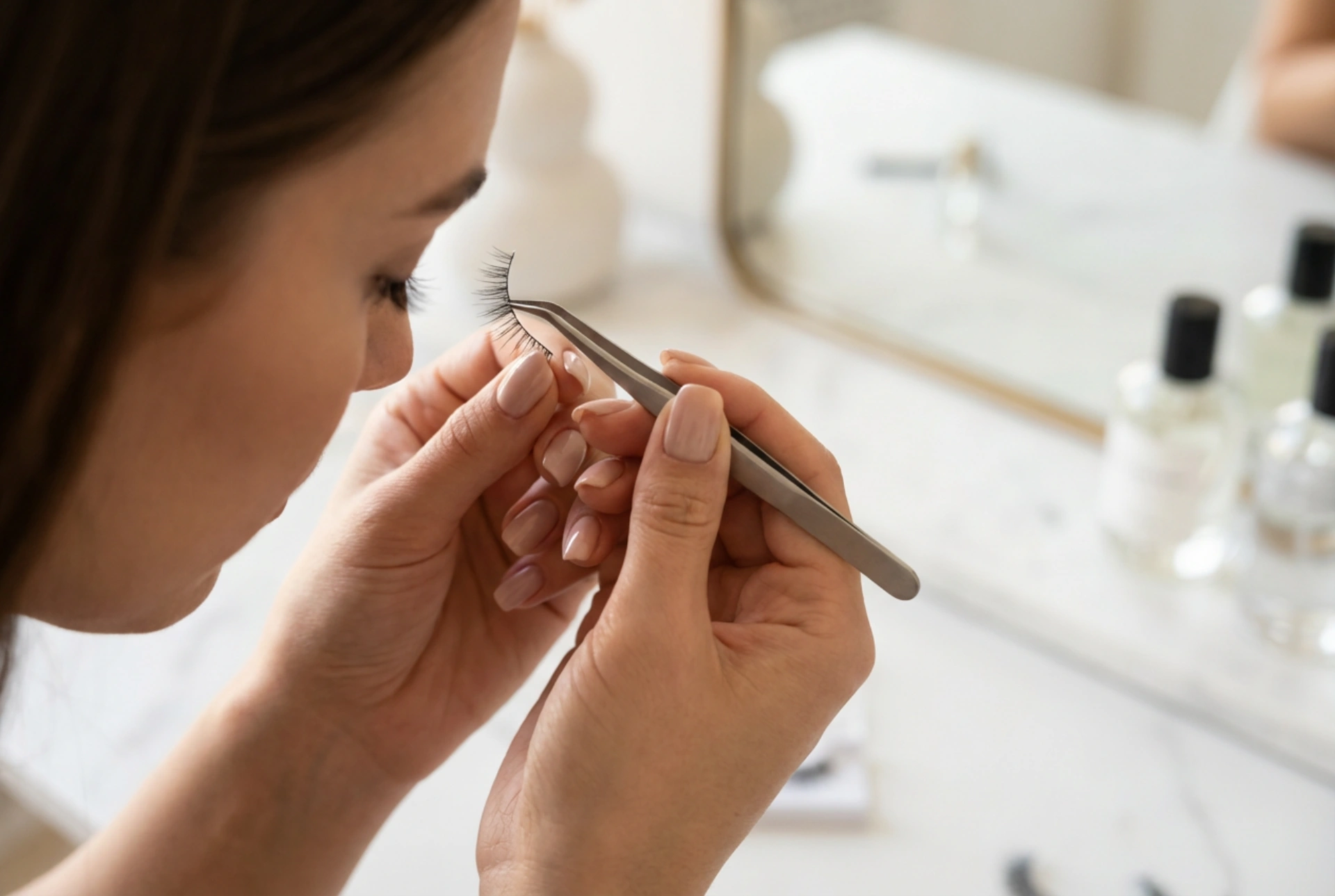 Halbe Wimpern für ein dezentes Lifting: Schritt-für-Schritt-Anleitung