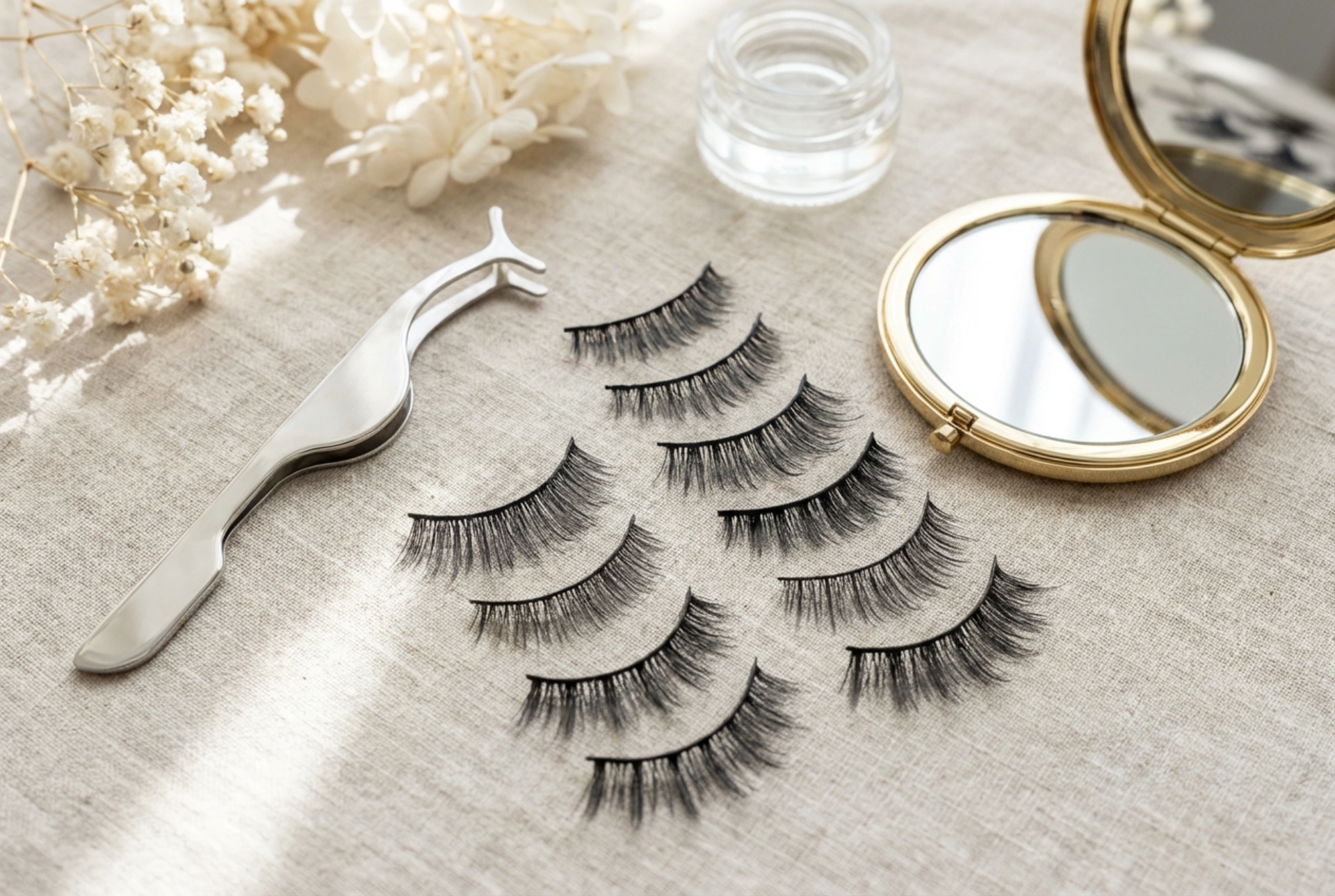 Natürliche künstliche Wimpern: Wie man das richtige Modell für die Augenform wählt
