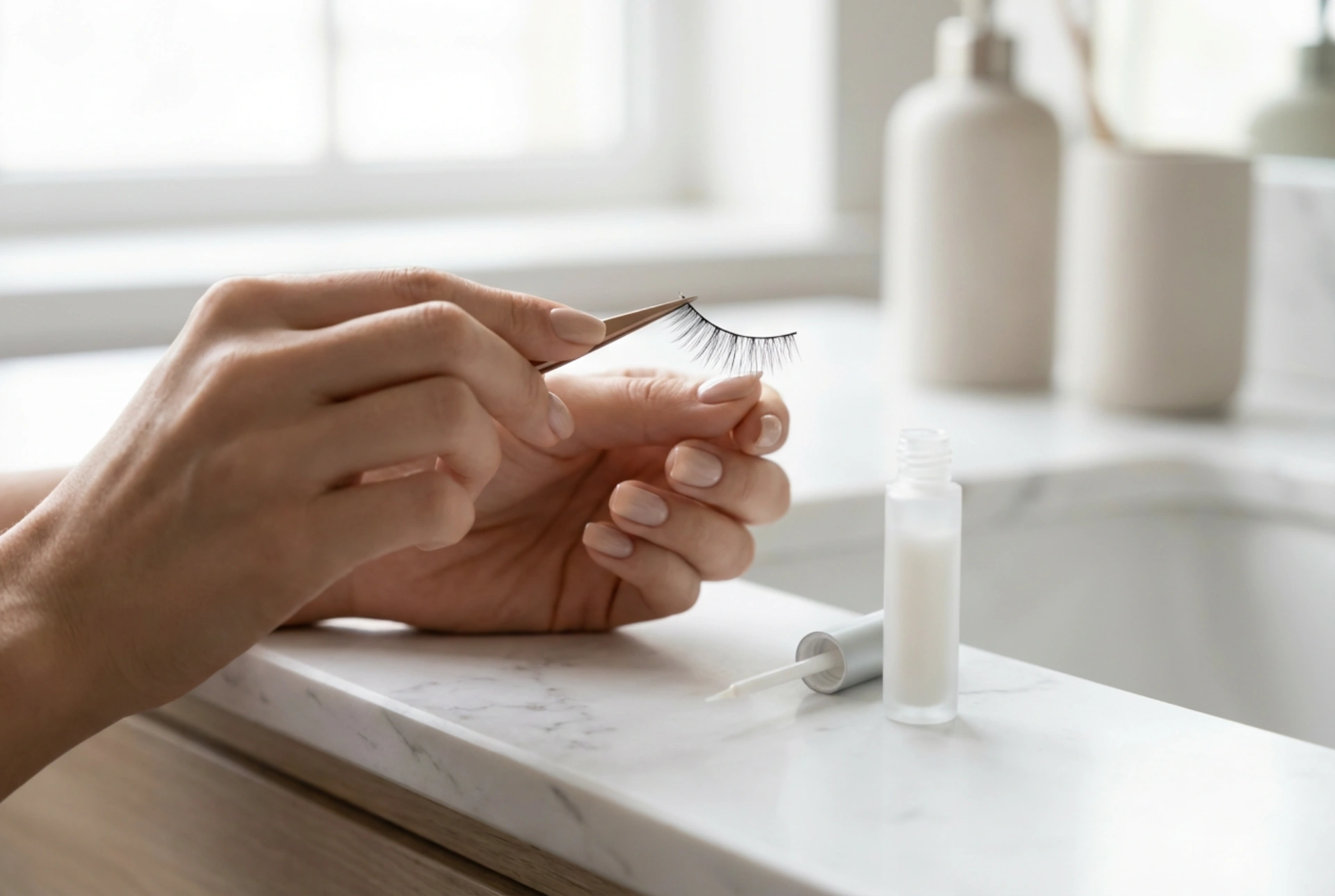 Künstliche Wimpern kleben: Vorbereitung, Kleber, Anwendung und Entfernung