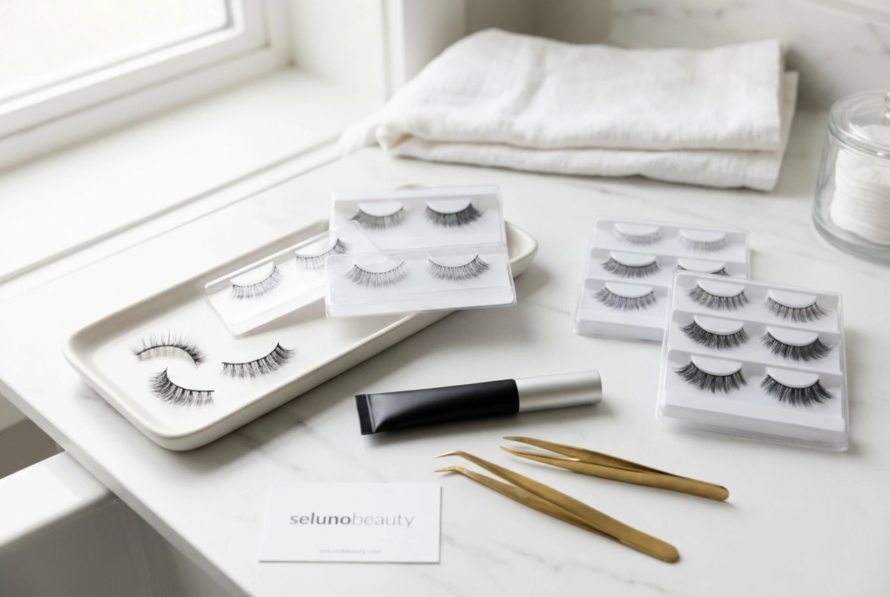 Falsche Wimpern: Die richtigen Wimpernbänder auswählen und klumpenfrei ankleben
