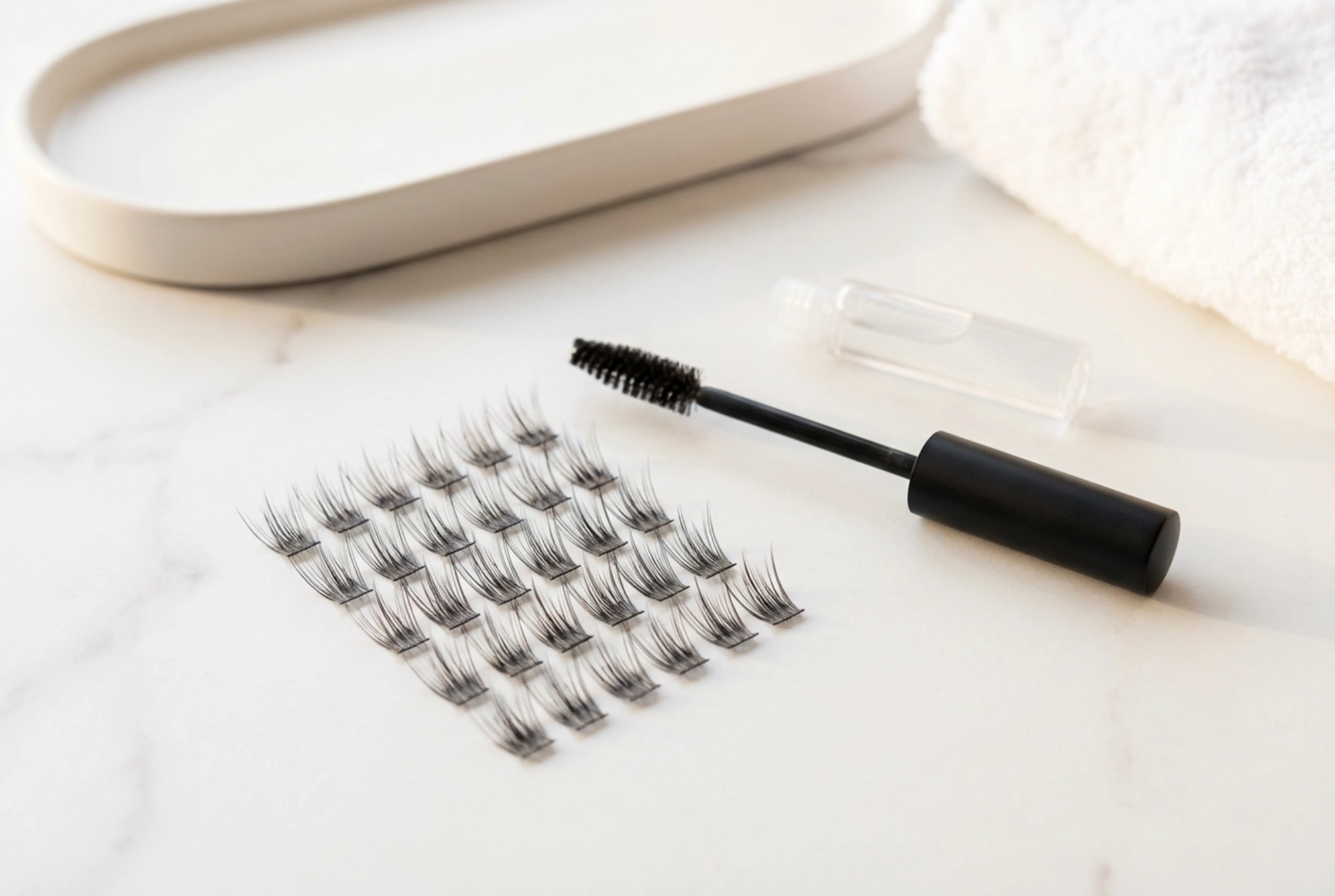 Wimpernbüschel Schritt für Schritt: Auswahl, Anwendung und Kombination mit Mascara