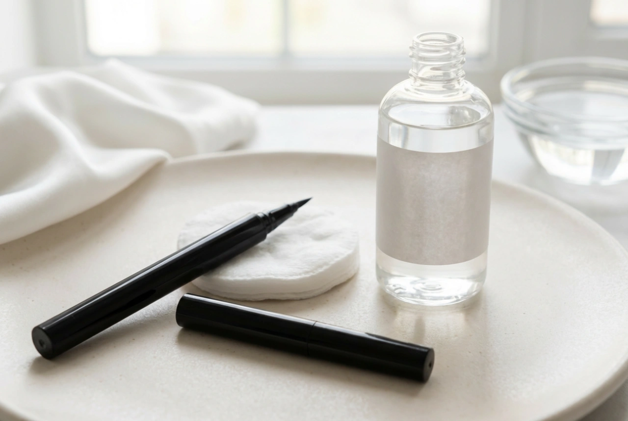 Wasserfester Eyeliner ohne Verwischen: Auftragetechniken und sanftes Abschminken