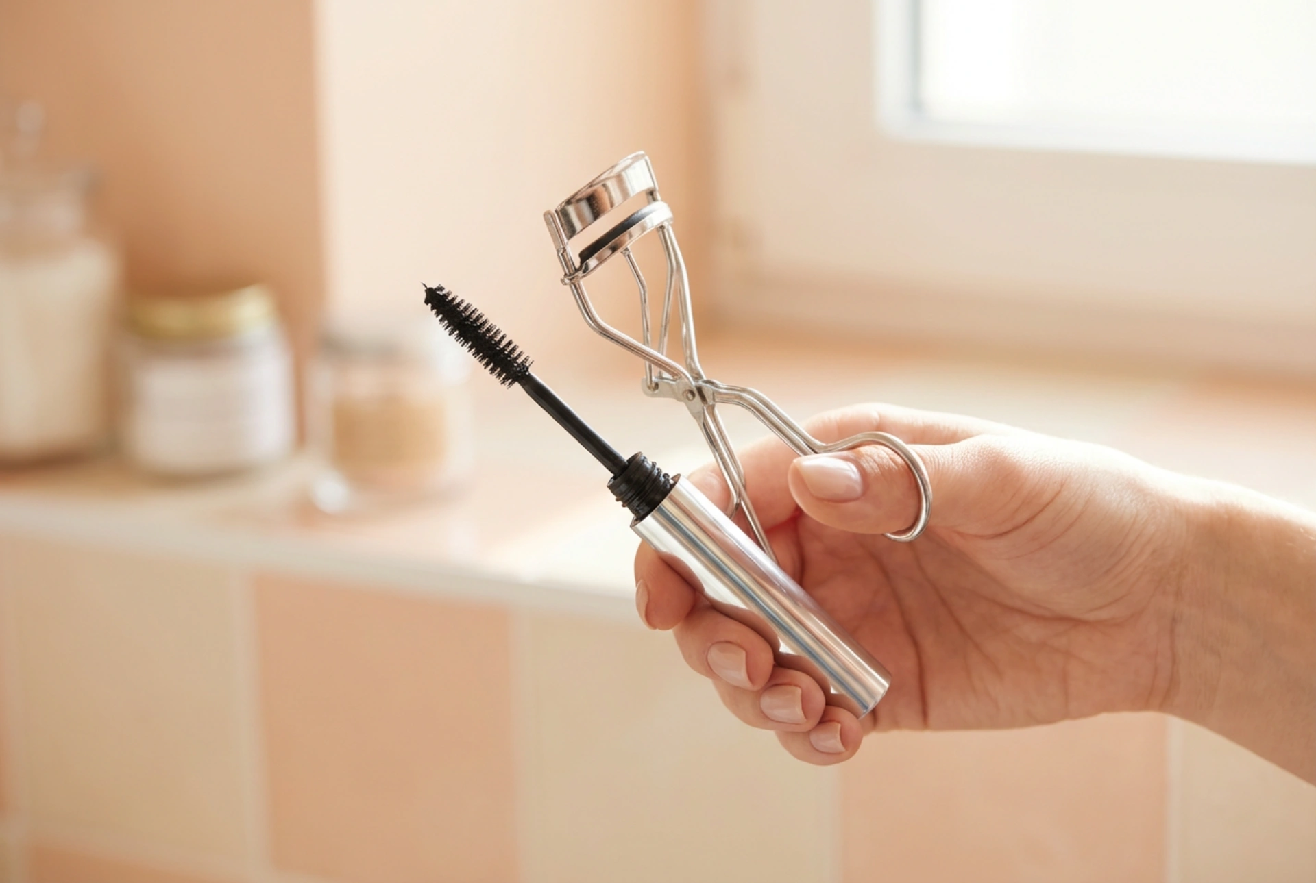 Wimpernzange und Schwung-Mascara: Reihenfolge, Techniken und Haltbarkeit