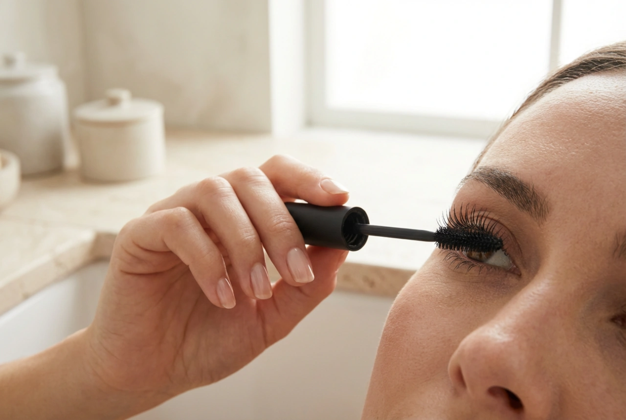 2-in-1-Effekt: Verdichtende und verlängernde Wimperntusche