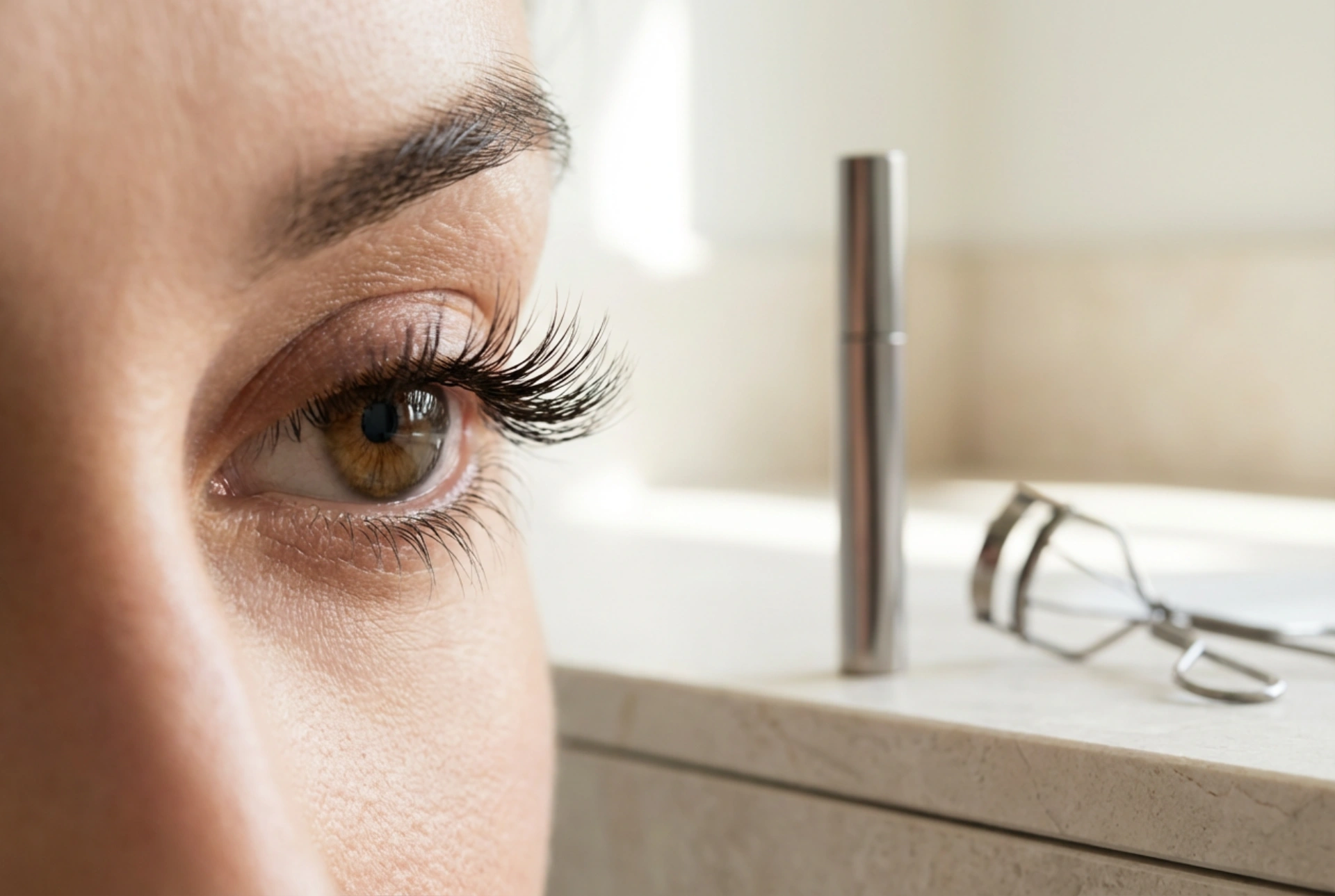 Die richtige Reihenfolge: Verlängernde und schwunggebende Wimperntusche