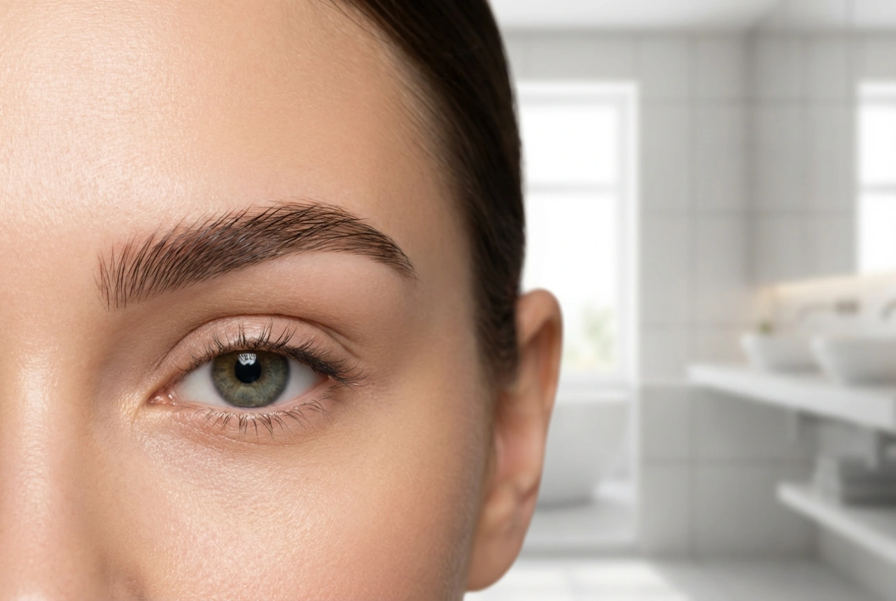 Getöntes Augenbrauengel: Wie man die Haare optisch verdichtet und fixiert