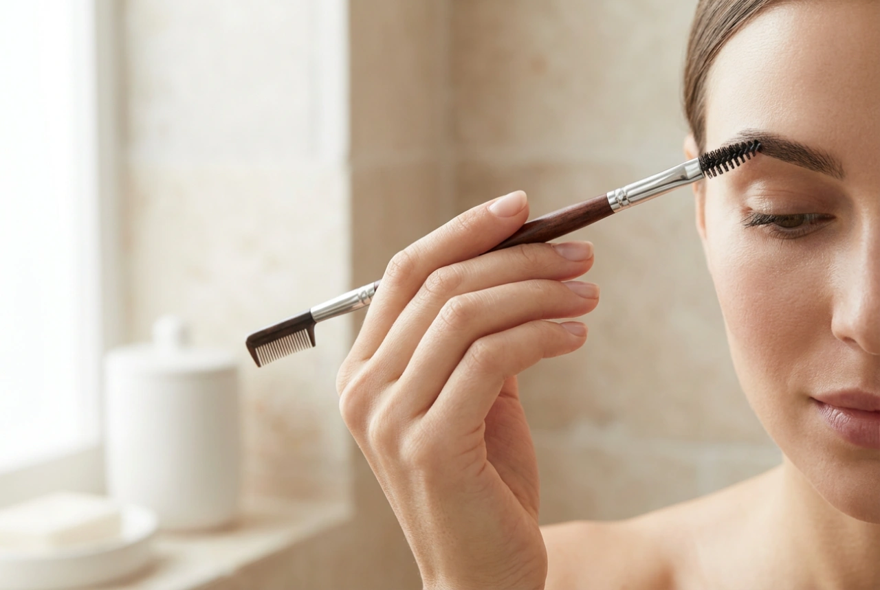 Augenbrauen- und Wimpernkamm: Wie man Härchen richtig stylt und mit der Bürste kombiniert